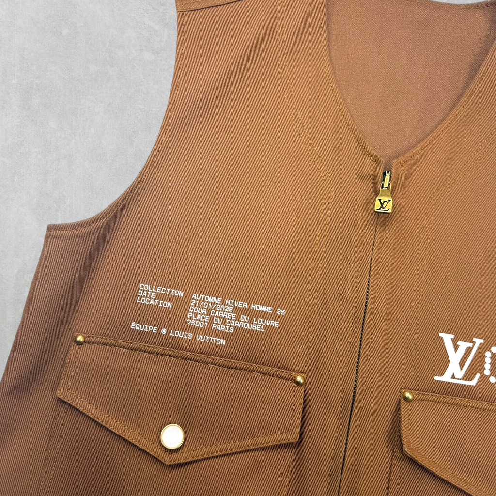 Louis Vuitton Nigo x Pharrell Soho Pop Up Staff Vest M