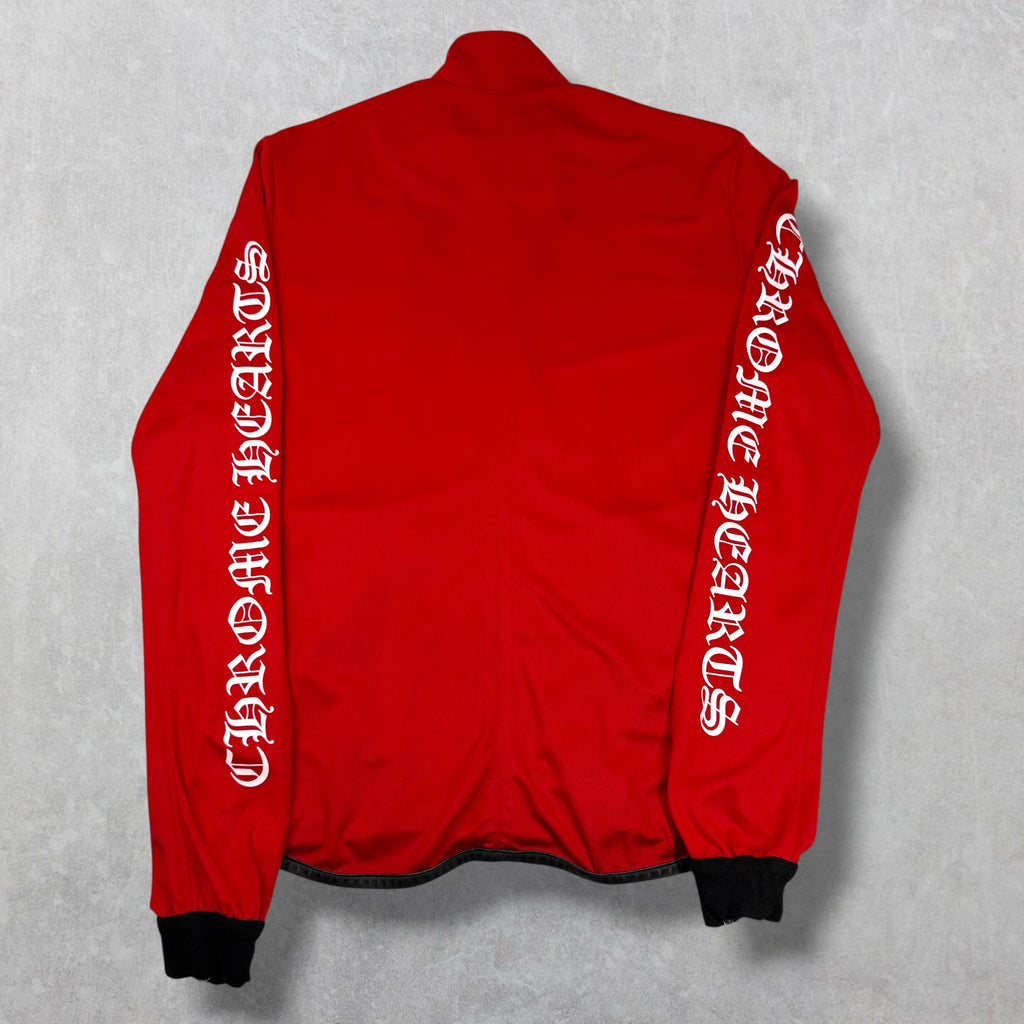 Chrome Hearts Horseshoe Logo Zip Up Track Jacket L