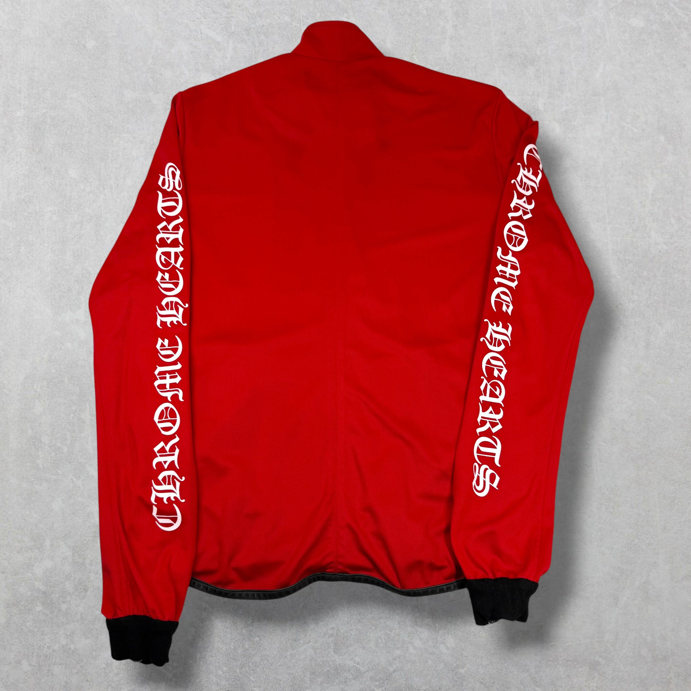 Chrome Hearts Horseshoe Logo Zip Up Track Jacket L