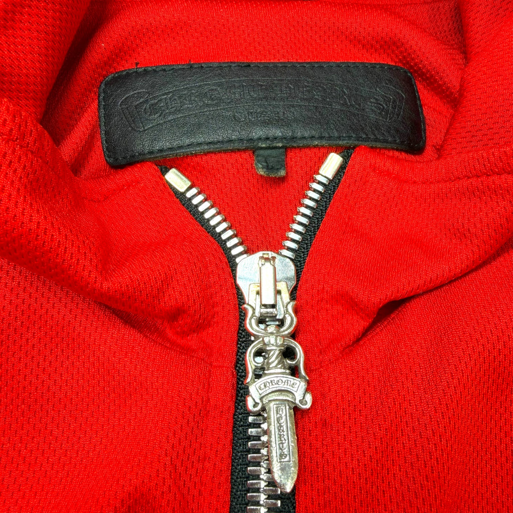 Chrome Hearts Horseshoe Logo Zip Up Track Jacket L