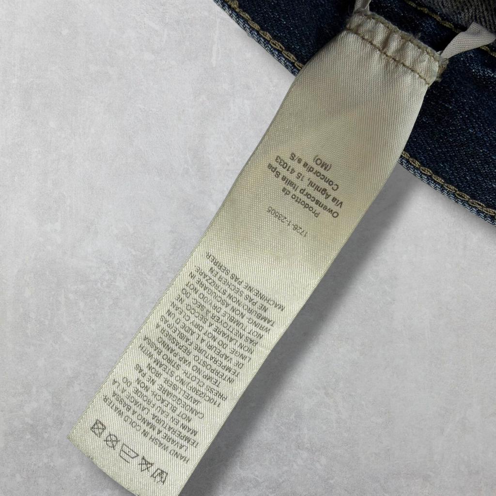 Rick Owens Tailored Belas Pearl/Acid Degrade Jeans 56 (38)
