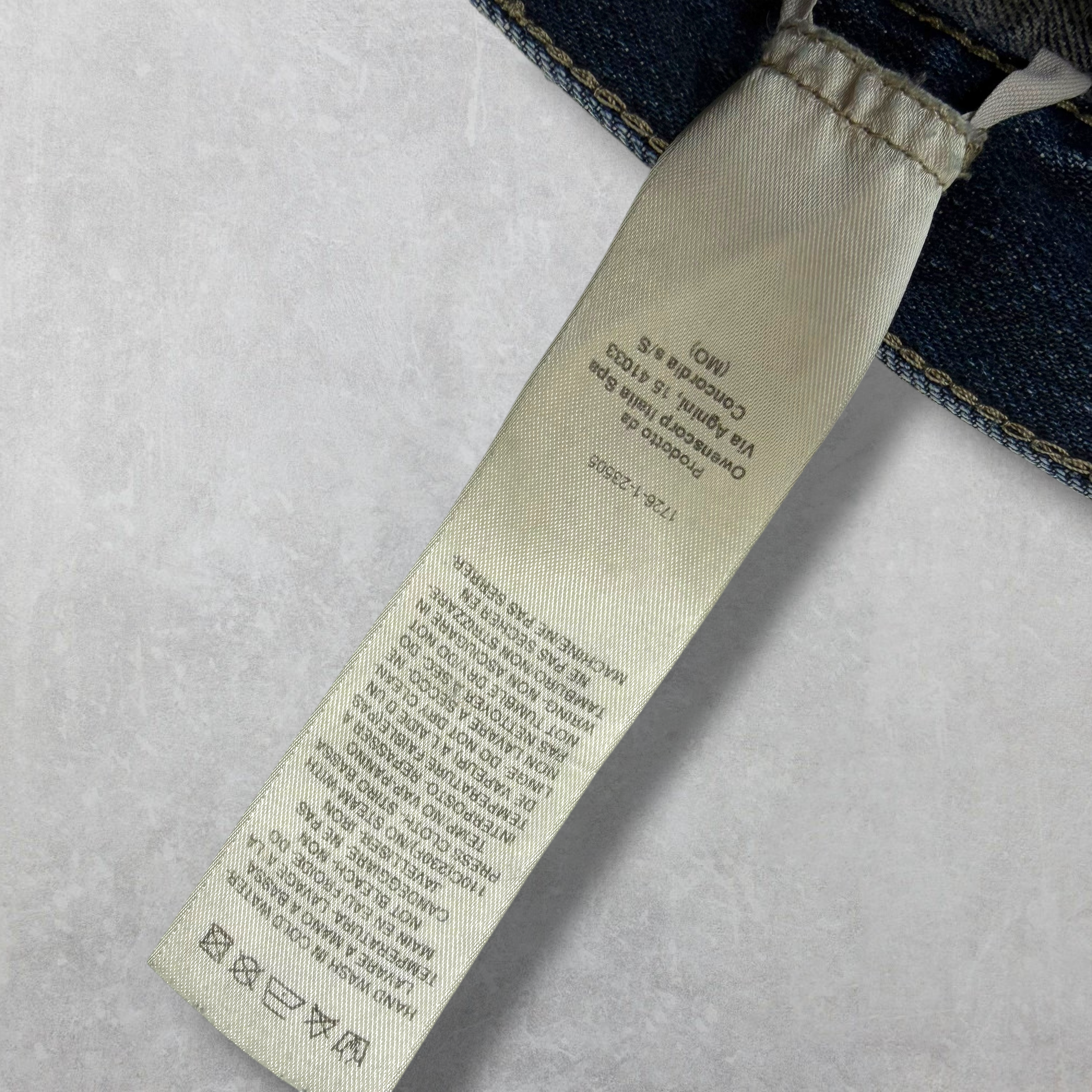 Rick Owens Tailored Belas Pearl/Acid Degrade Jeans 56 (38)