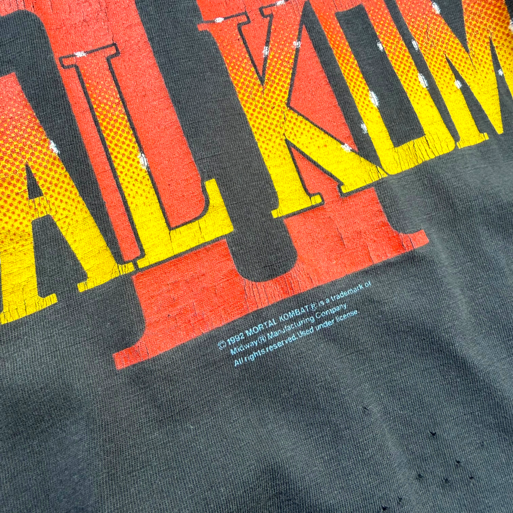 Vintage 1992 Mortal Kombat II Tee XL