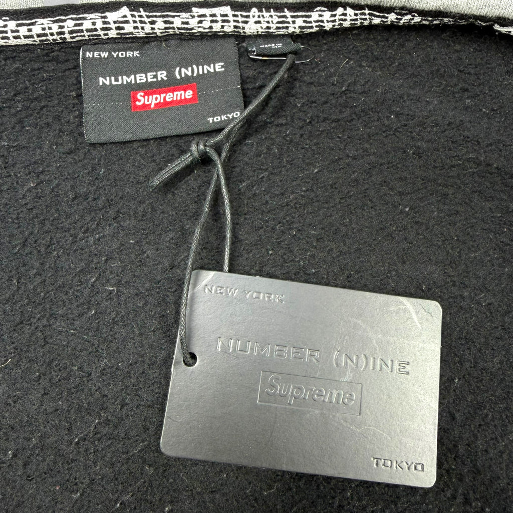 Supreme Number (N)ine Patchwork Hooded Sweatshirt XL