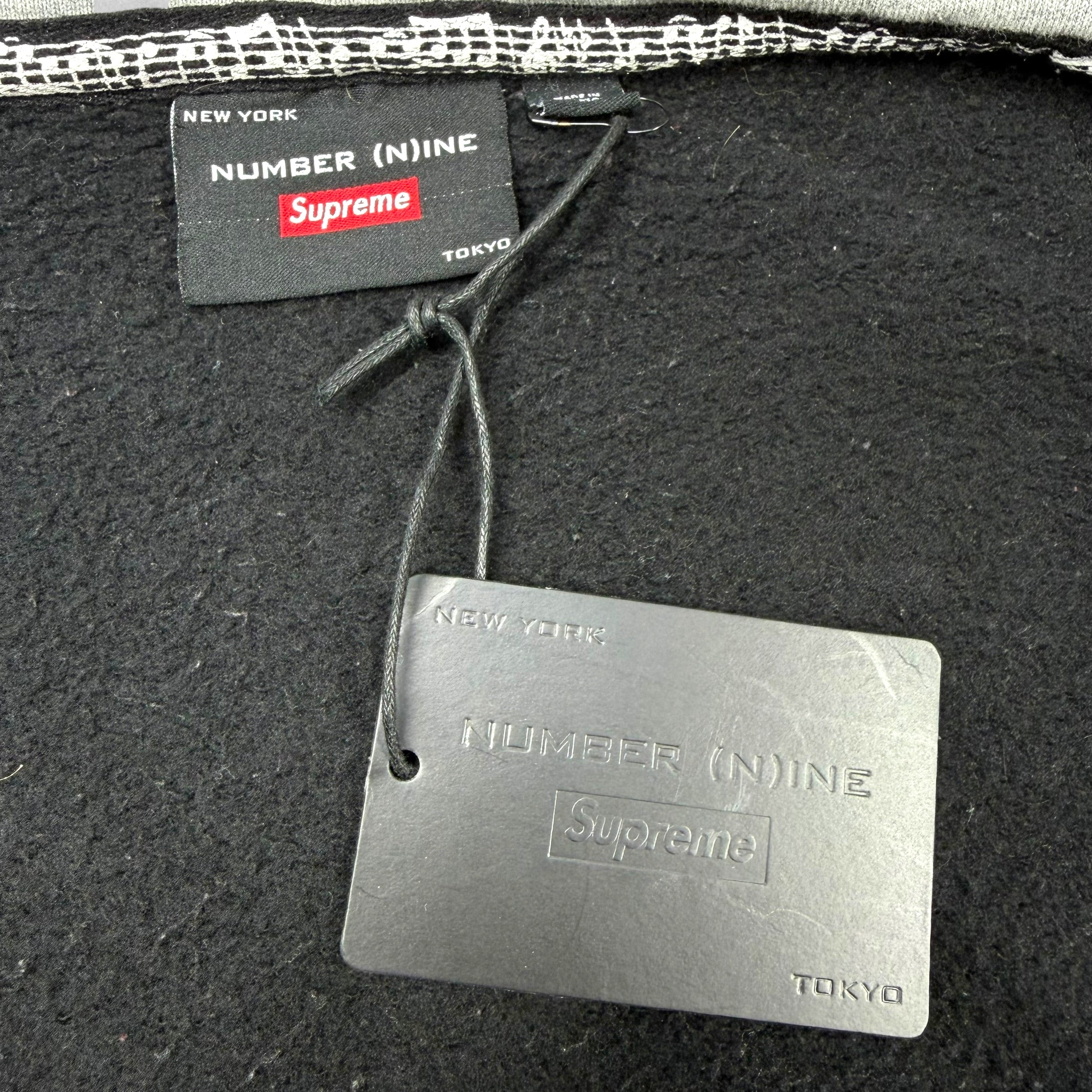 Supreme Number (N)ine Patchwork Hooded Sweatshirt XL