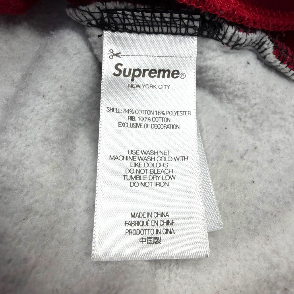 Supreme Number (N)ine Patchwork Hooded Sweatshirt XL