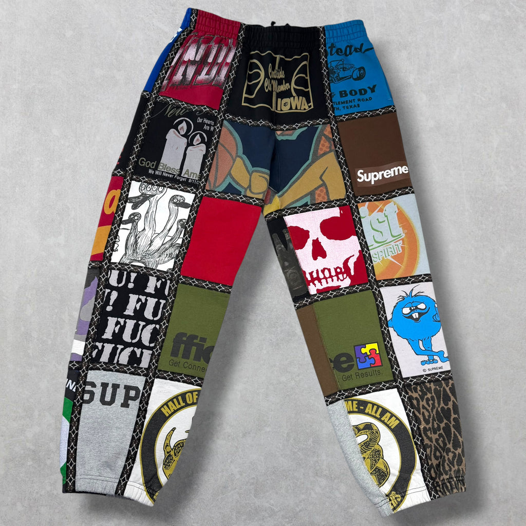 Supreme Number (N)ine Patchwork Sweatpant L