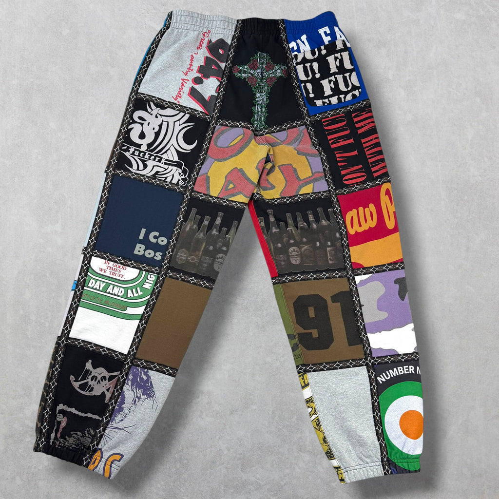 Supreme Number (N)ine Patchwork Sweatpant L