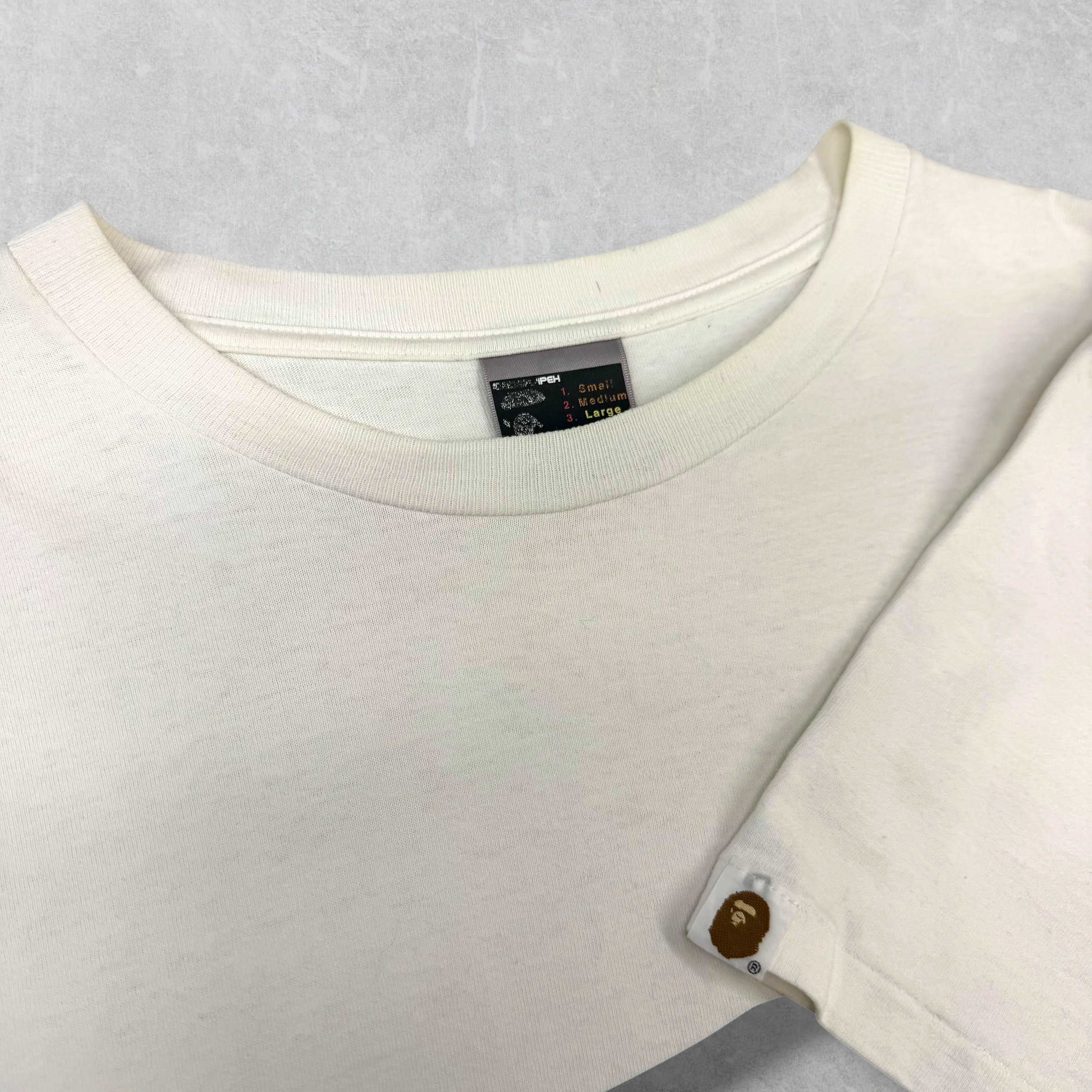 Bape Nigo Hand-Printed "Soup Can" Tee L