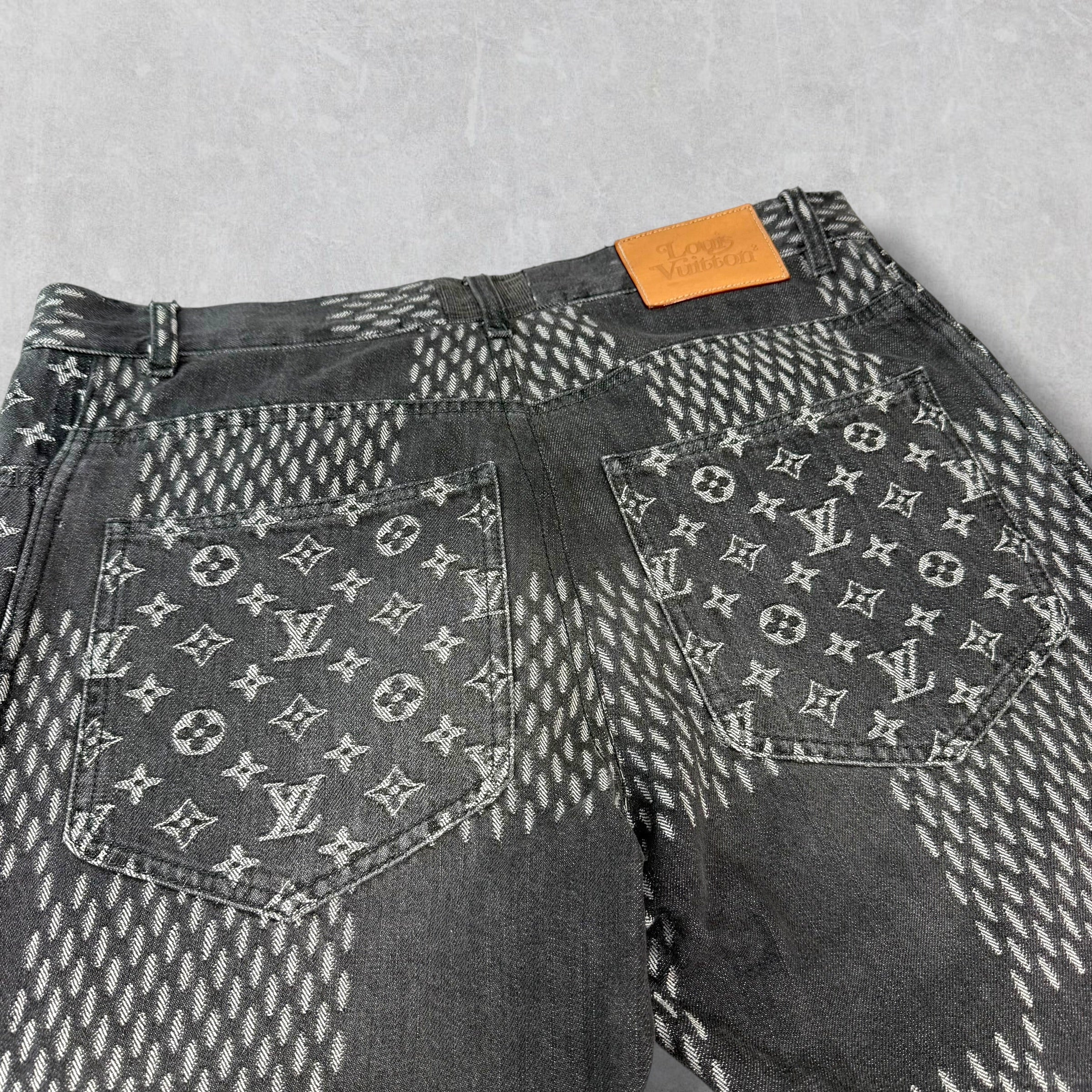 Louis Vuitton Nigo Giant Damien Monogram Waves Pants 32 (34)