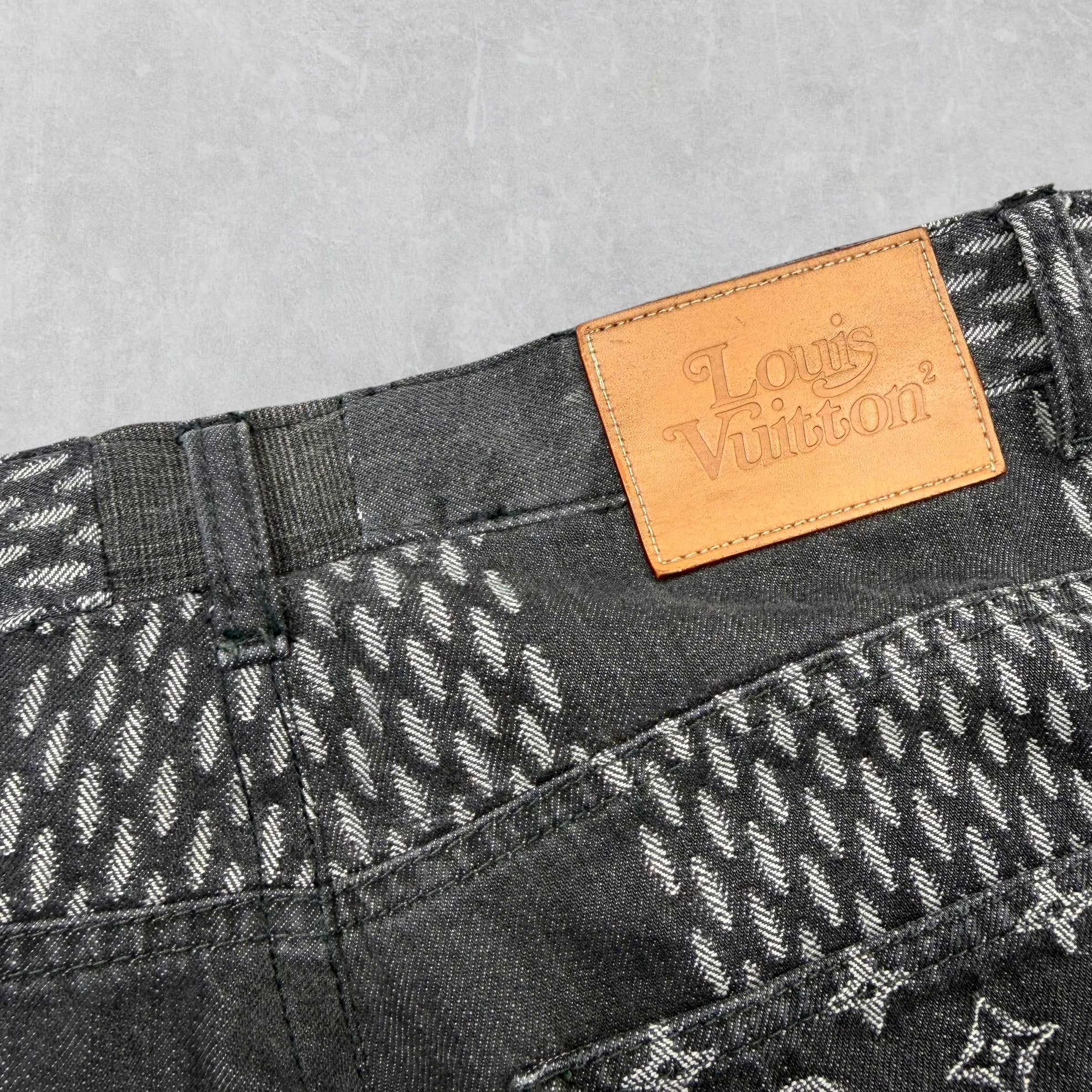 Louis Vuitton Nigo Giant Damien Monogram Waves Pants 32 (34)