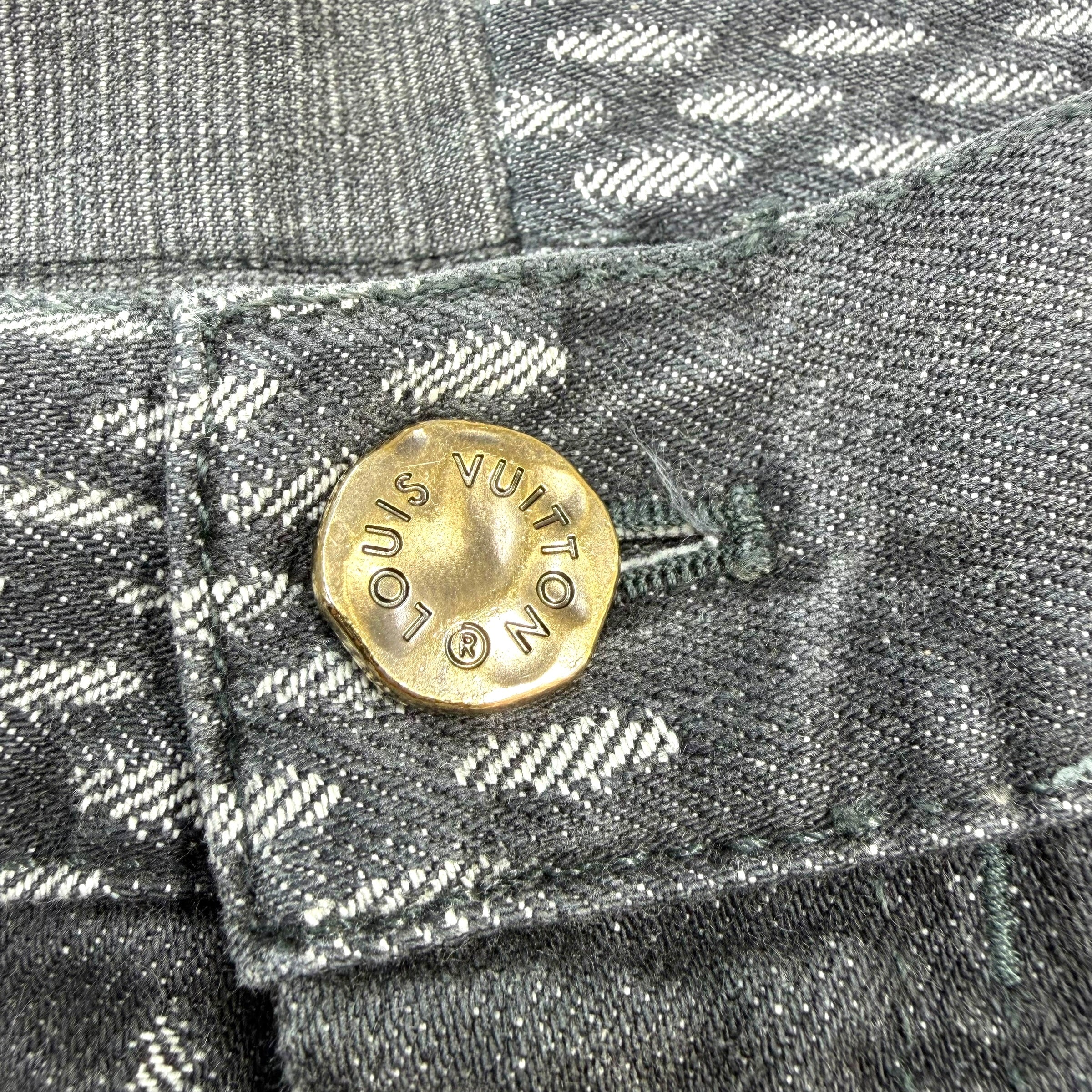 Louis Vuitton Nigo Giant Damien Monogram Waves Pants 32 (34)