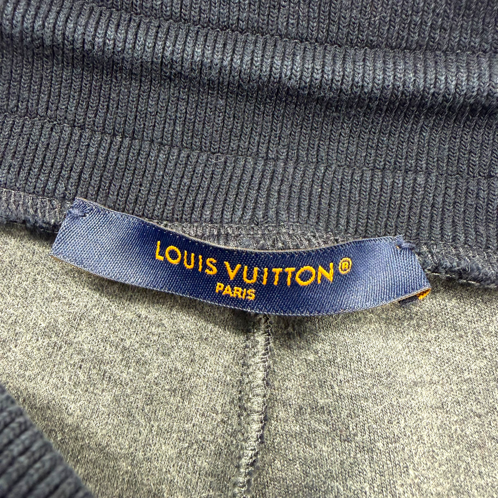 Louis Vuitton Embroidered Pearl Bead Jersey Jogging Trousers L