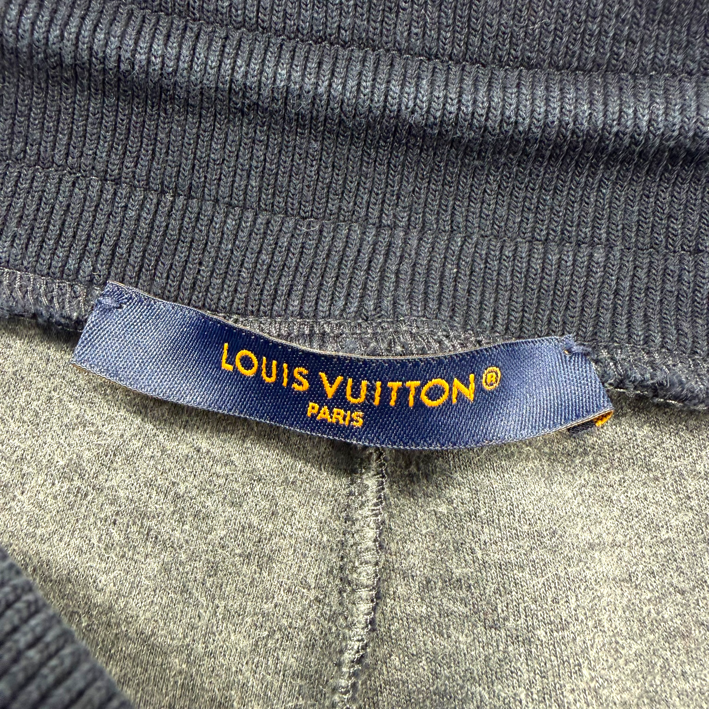 Louis Vuitton Embroidered Pearl Bead Jersey Jogging Trousers L