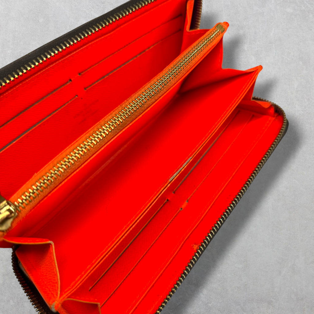 Louis Vuitton Monogram Stephen Sprouse Orange Graffiti Zippy Wallet