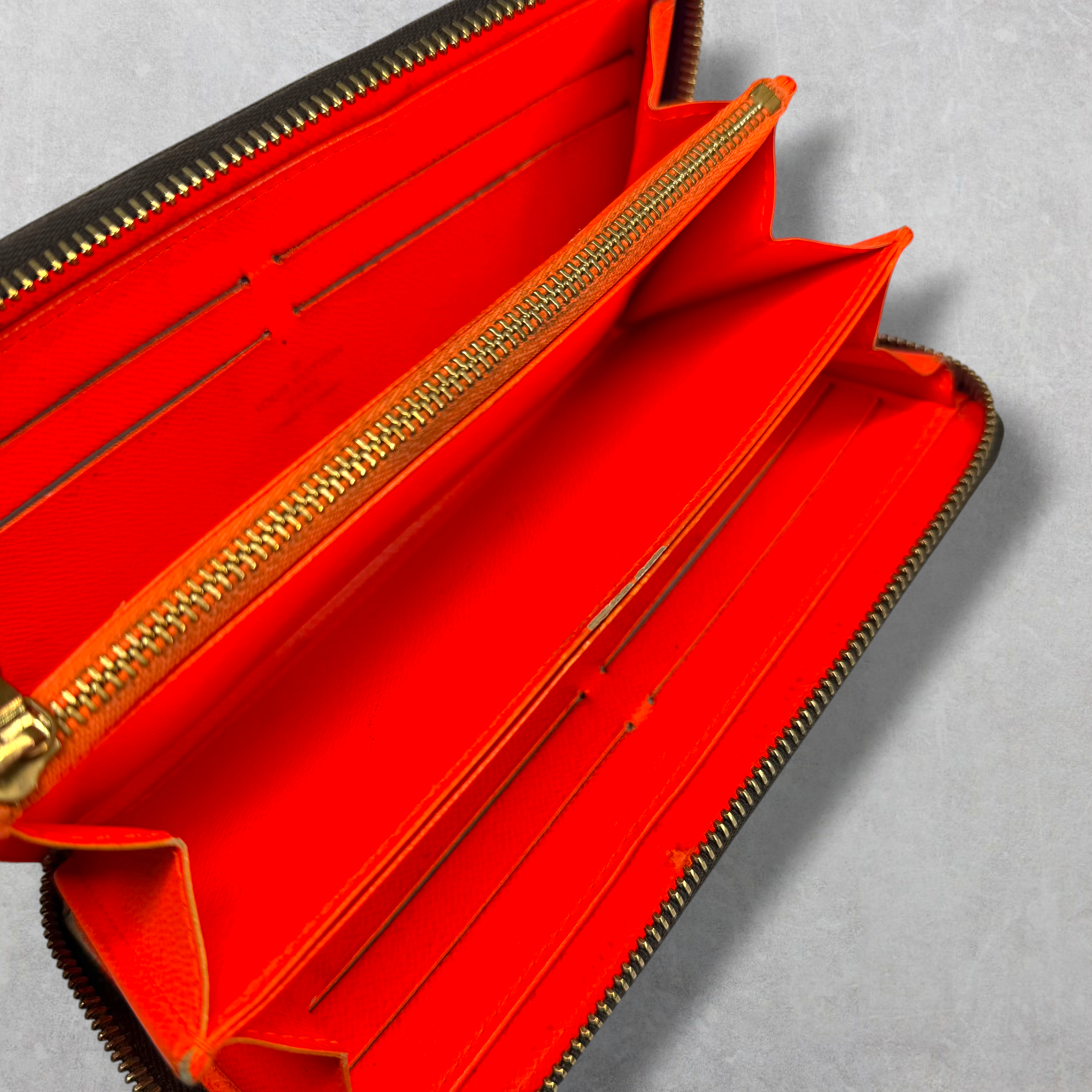 Louis Vuitton Monogram Stephen Sprouse Orange Graffiti Zippy Wallet