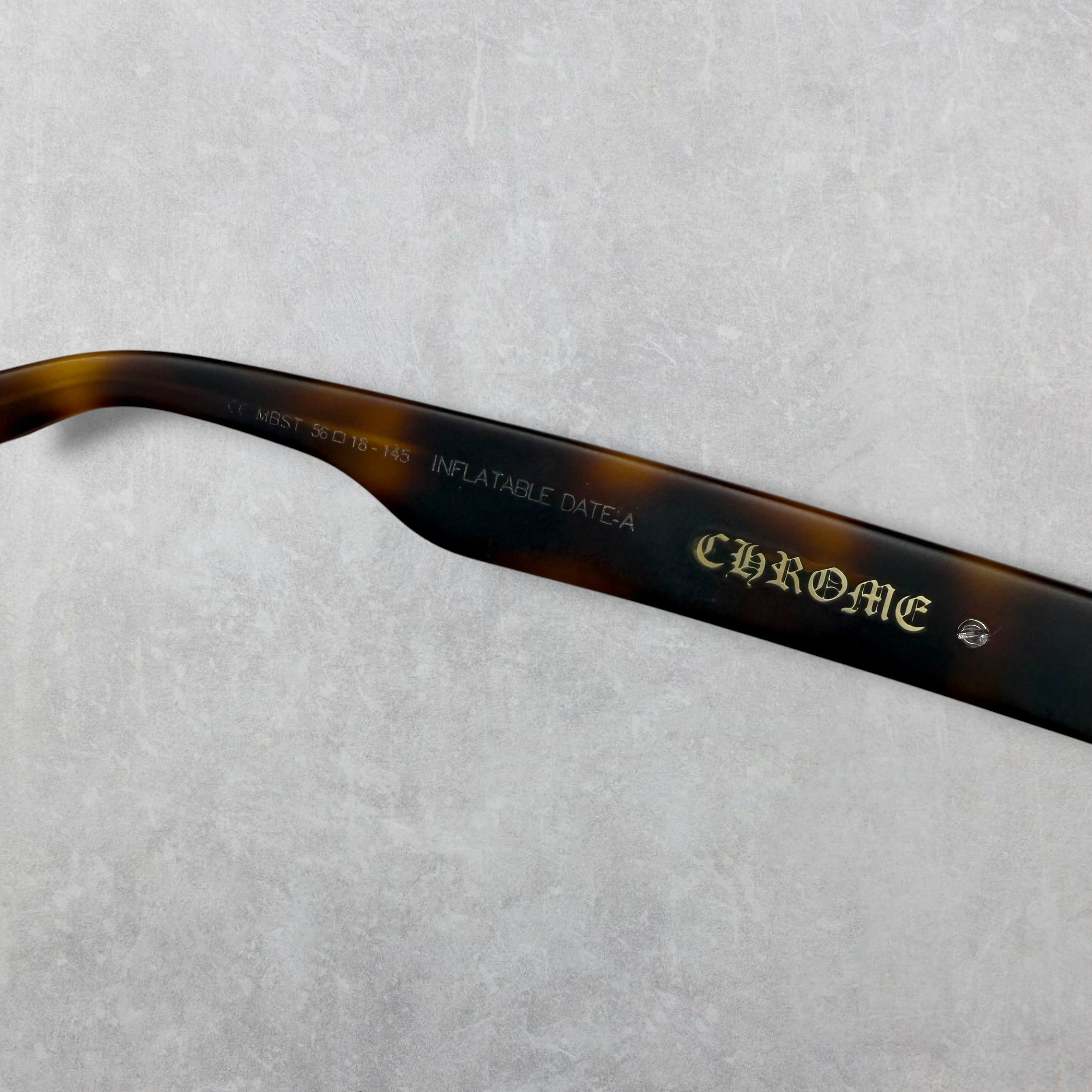 Chrome Hearts Inflatable Date-A Matte Butterscotch Glasses