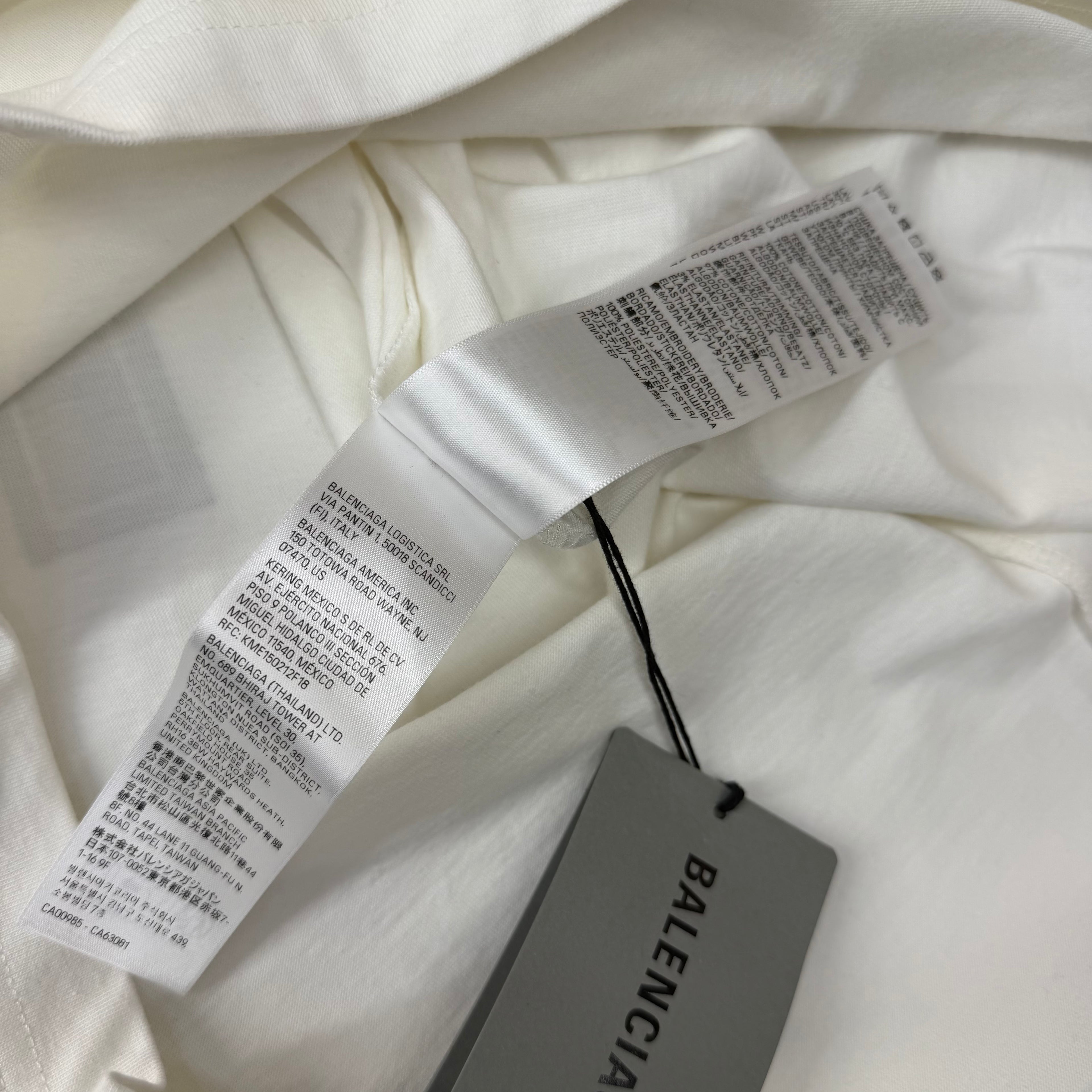 Balenciaga Miami Oversized Soccer Shirt White 2 (XL)