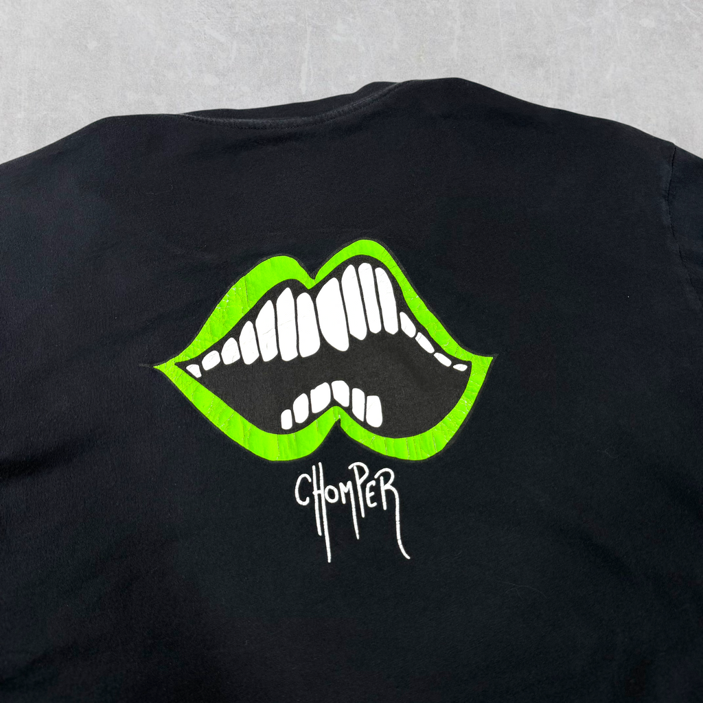 Chrome Hearts Matty Boy Green Chomper Long Sleeve Tee M