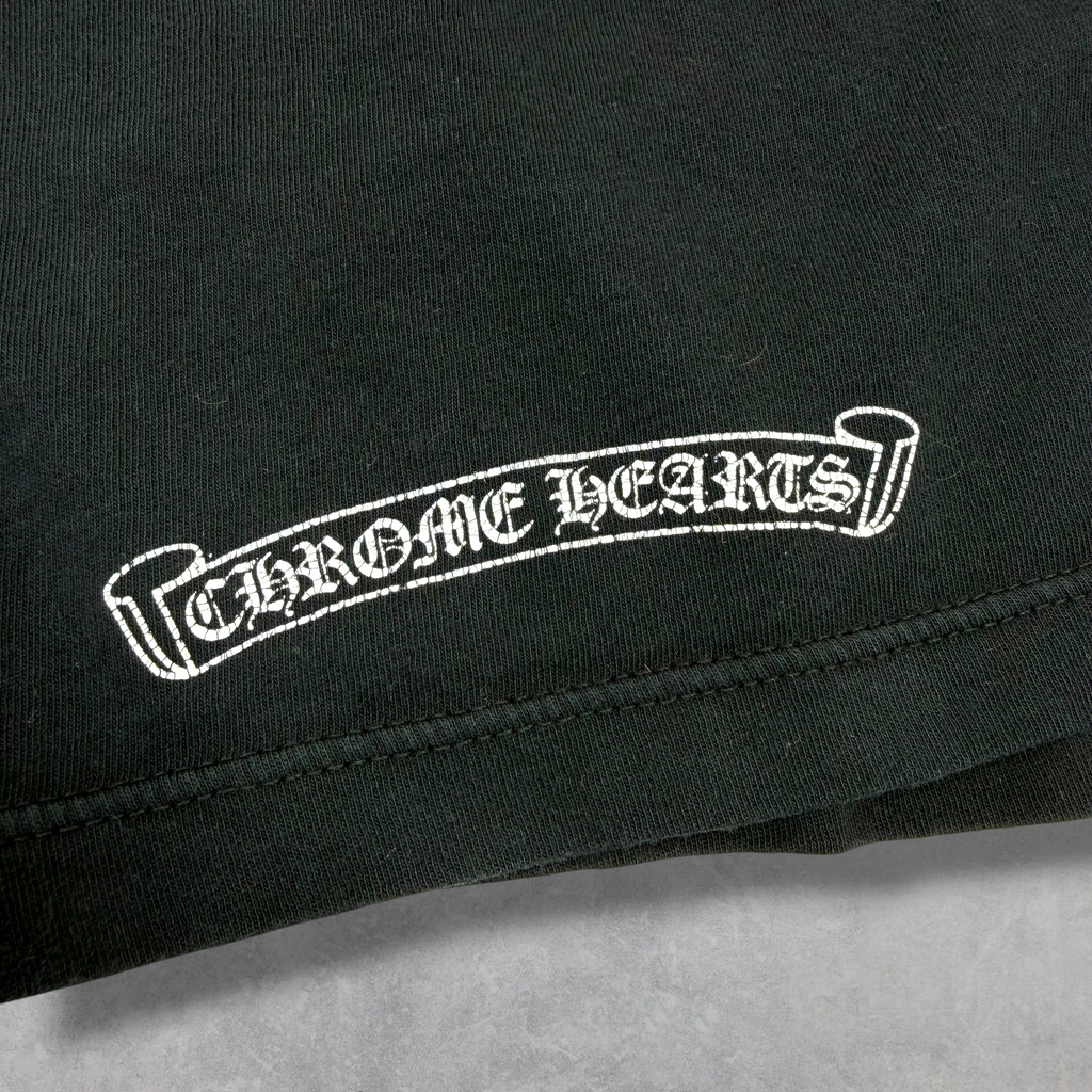 Chrome Hearts Matty Boy Green Chomper Long Sleeve Tee M