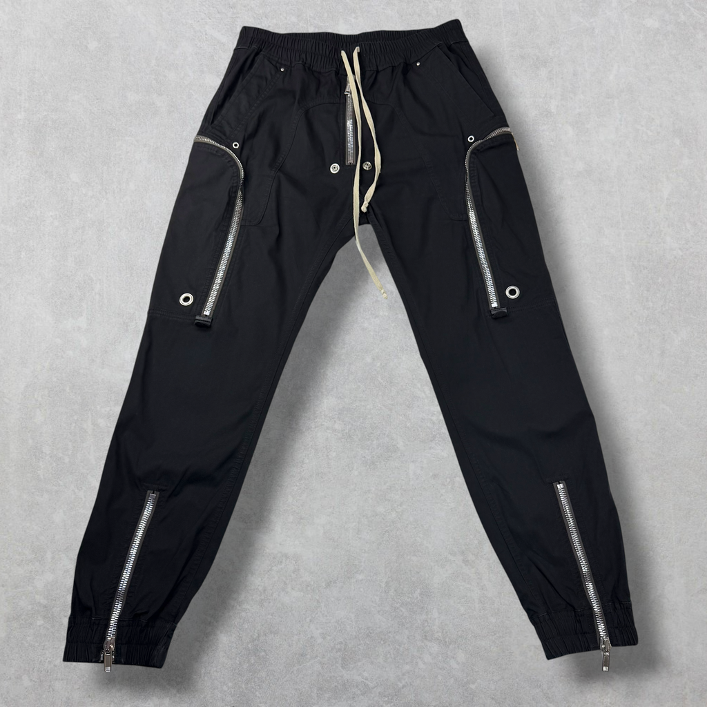 Rick Owens Bauhaus Cargo Pants Black 40 (S)