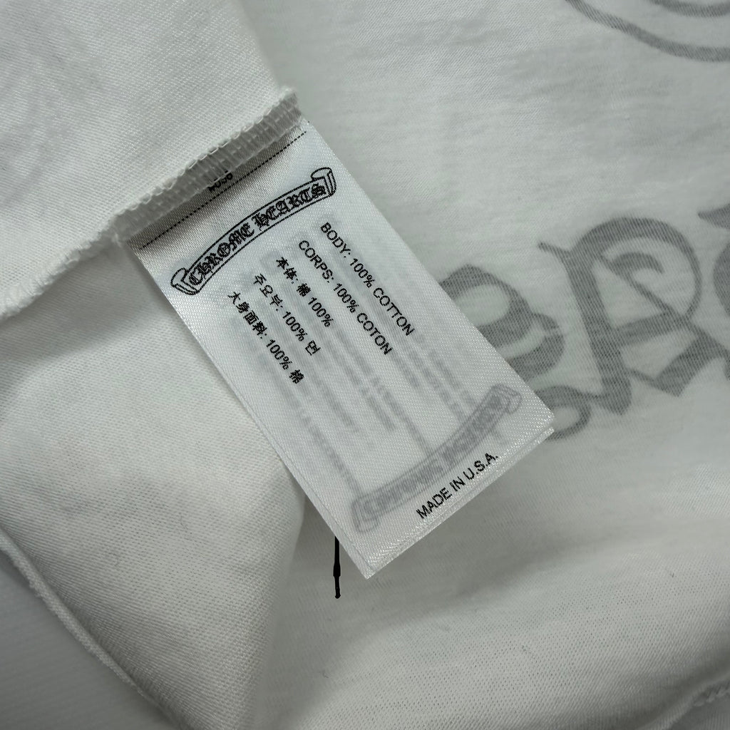 Chrome Hearts Las Vegas Horseshoe Tee White M