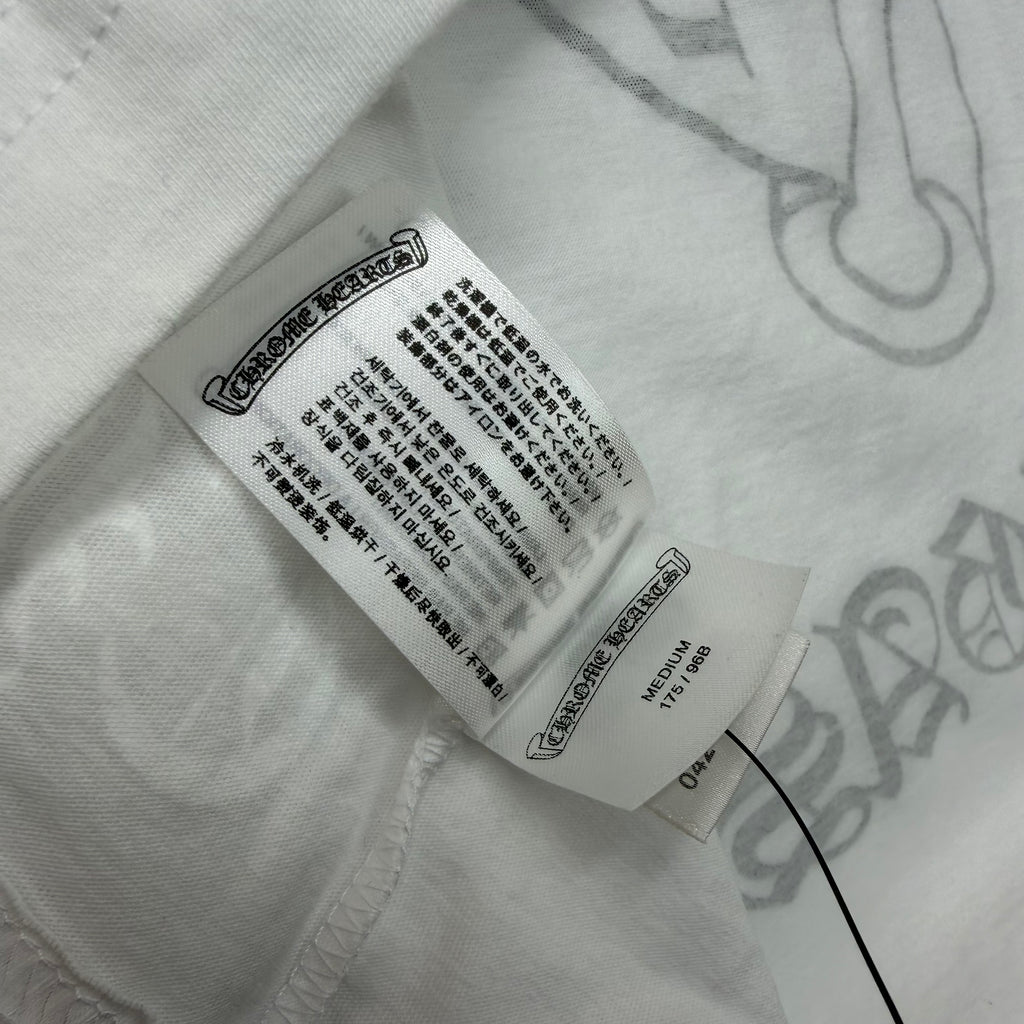 Chrome Hearts Las Vegas Horseshoe Tee White M