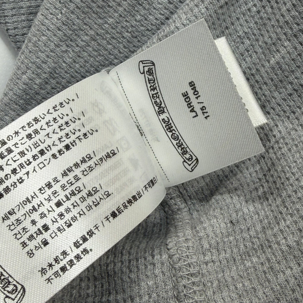 Chrome Hearts Scroll Logo Grey Thermal L/S L
