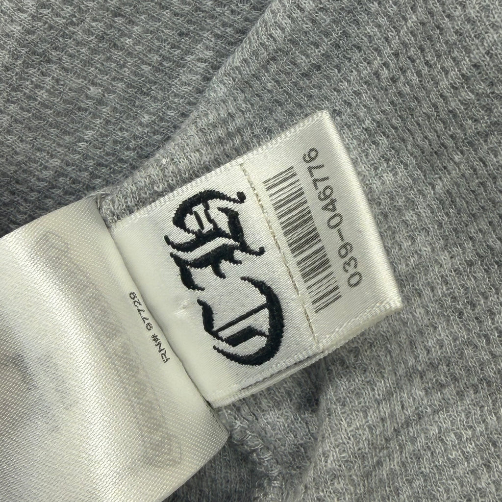 Chrome Hearts Scroll Logo Grey Thermal L/S L