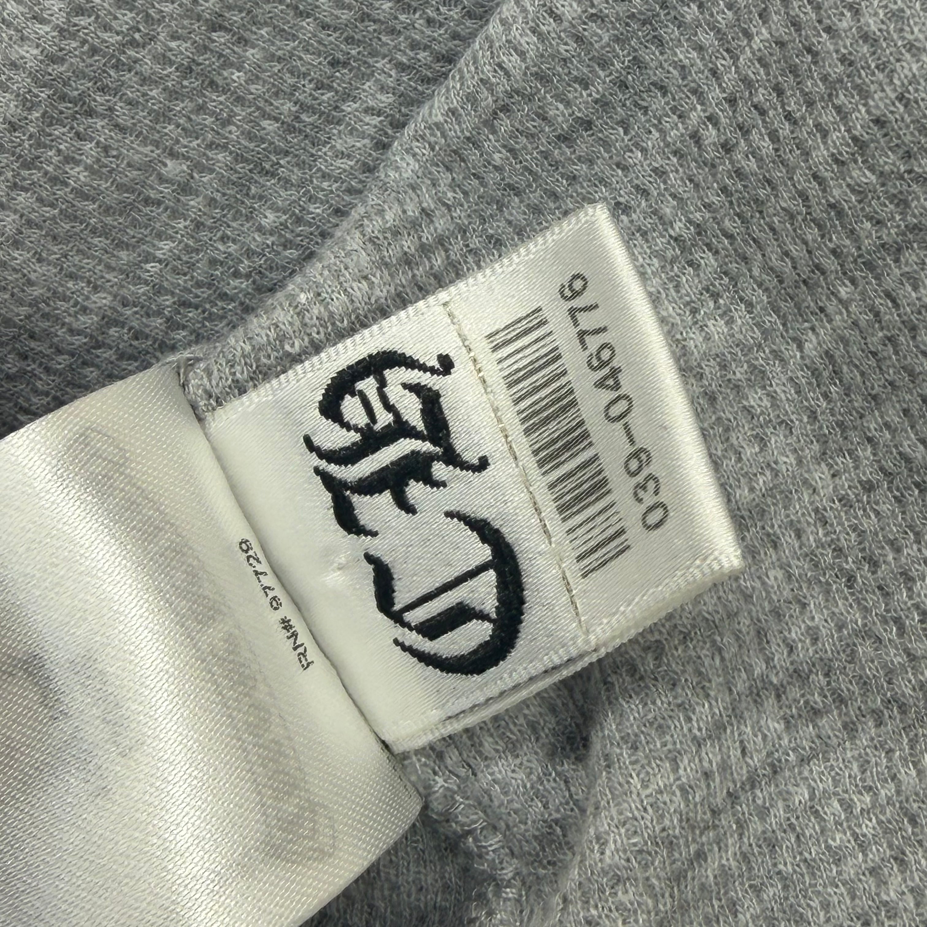 Chrome Hearts Scroll Logo Grey Thermal L/S L