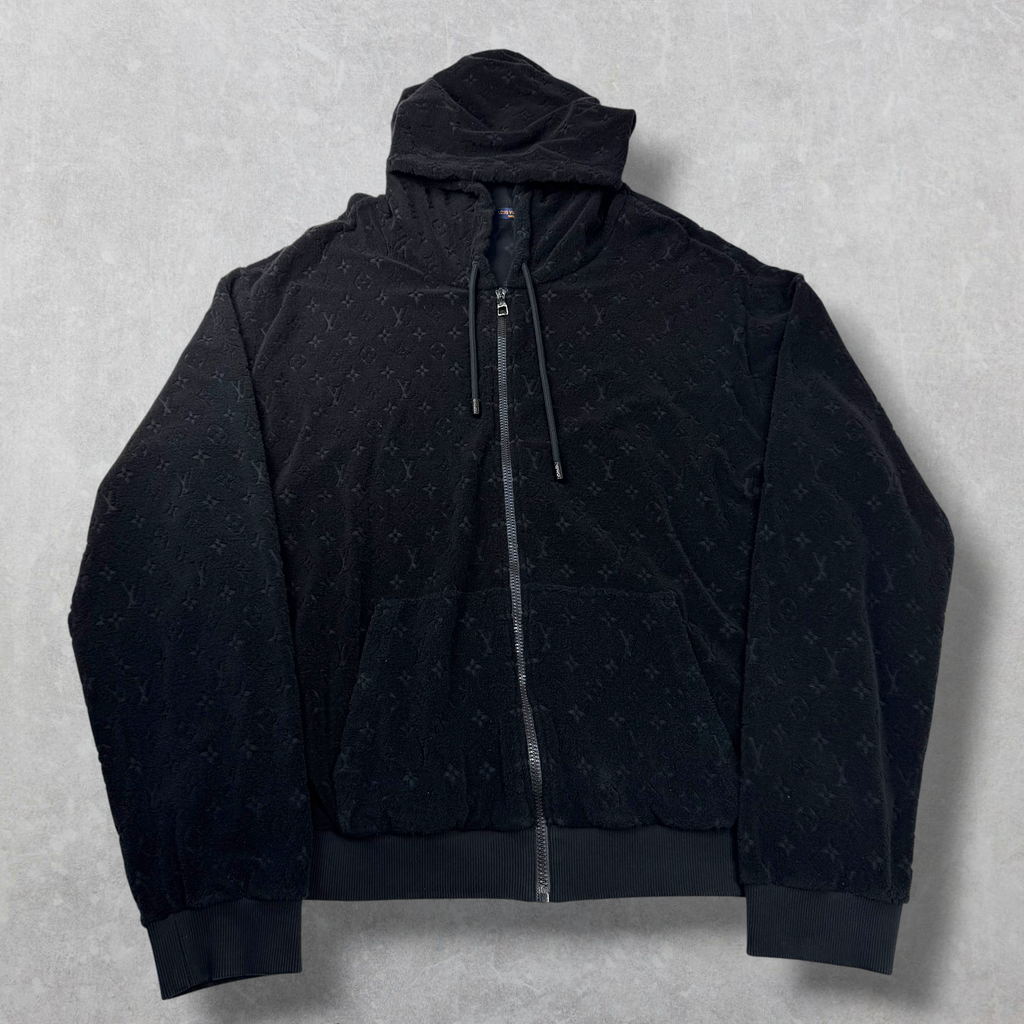 Louis Vuitton Monogram Terry Zip Hoodie 5L (XXXL)