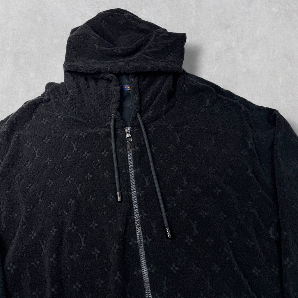Louis Vuitton Monogram Terry Zip Hoodie 5L (XXXL)