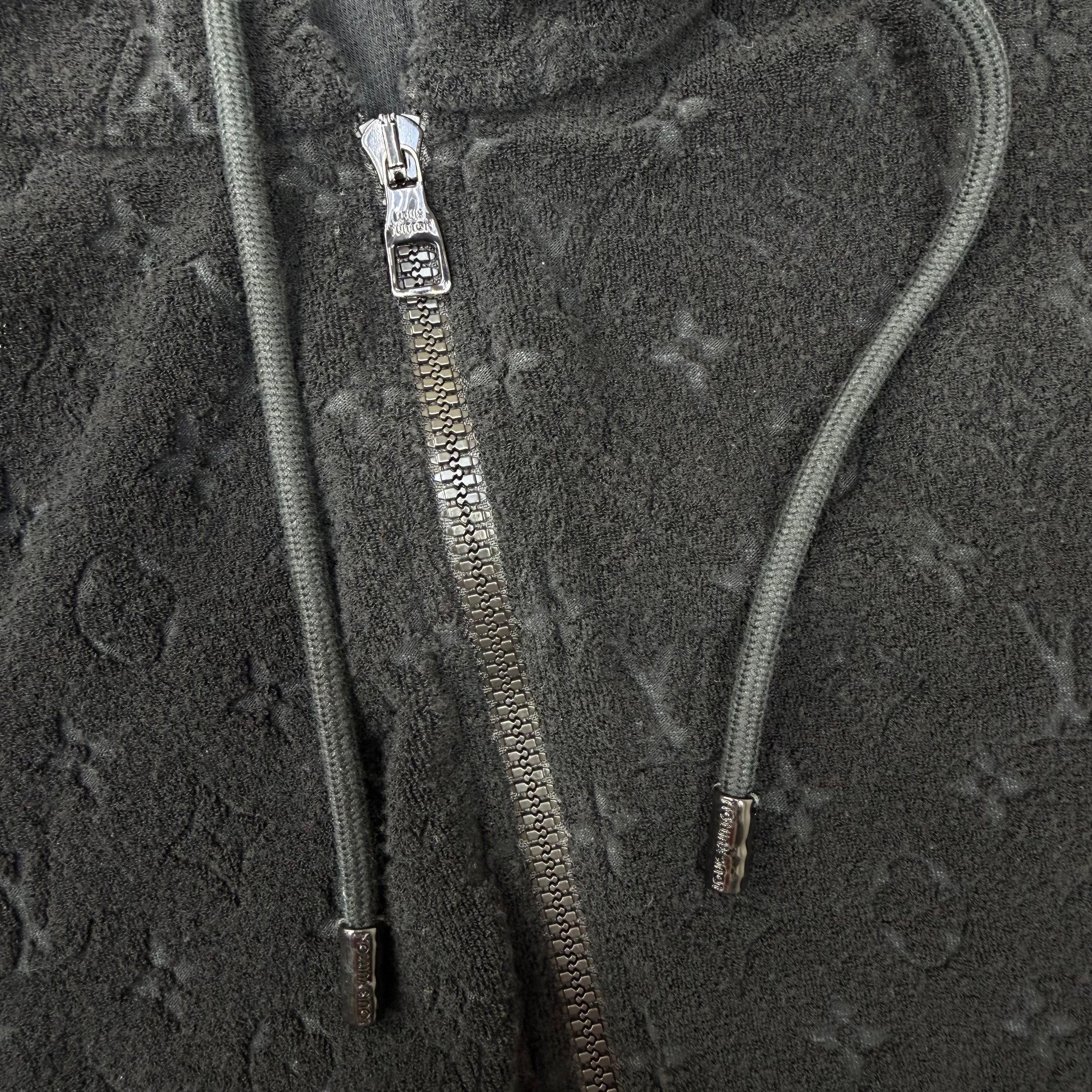 Louis Vuitton Monogram Terry Zip Hoodie 5L (XXXL)