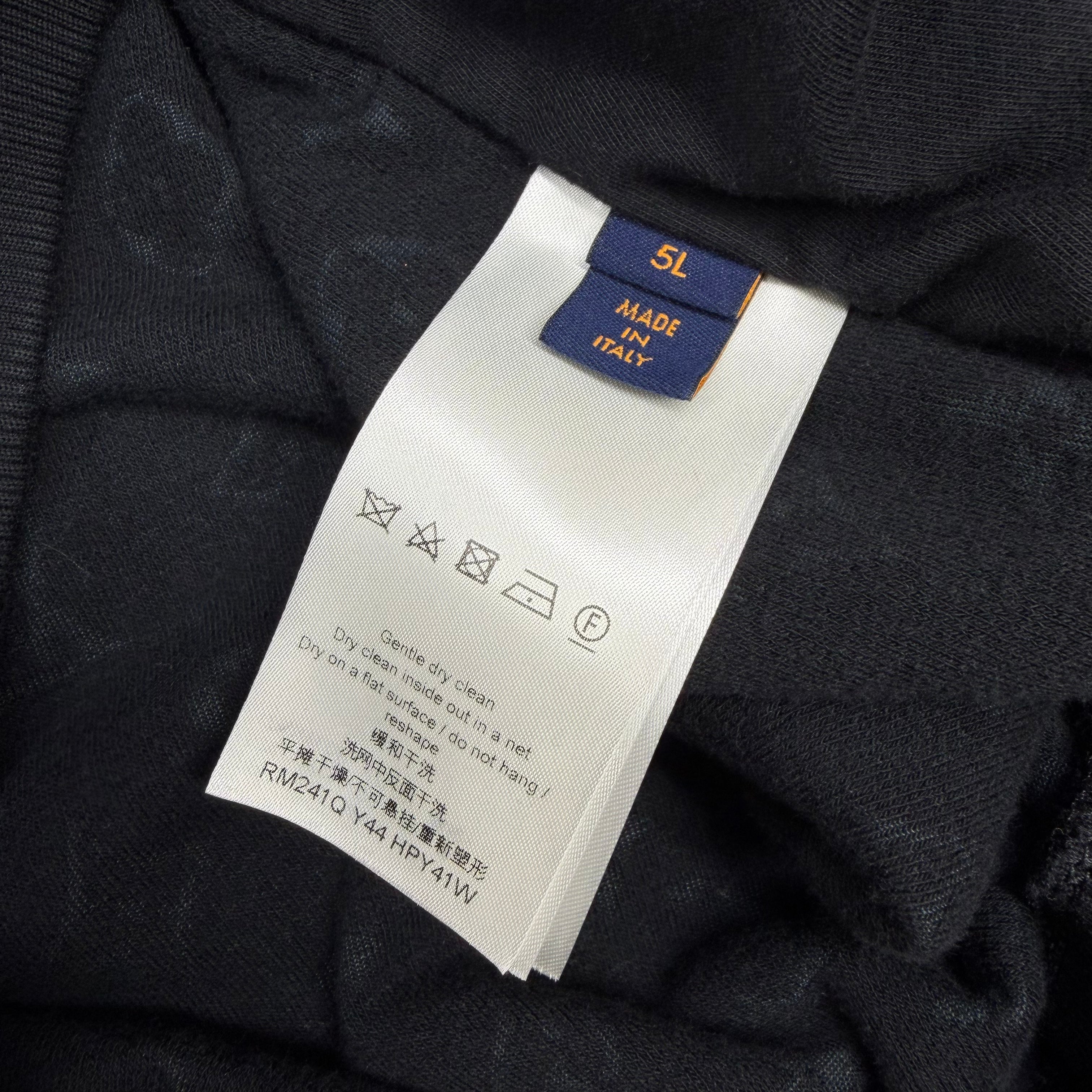 Louis Vuitton Monogram Terry Zip Hoodie 5L (XXXL)