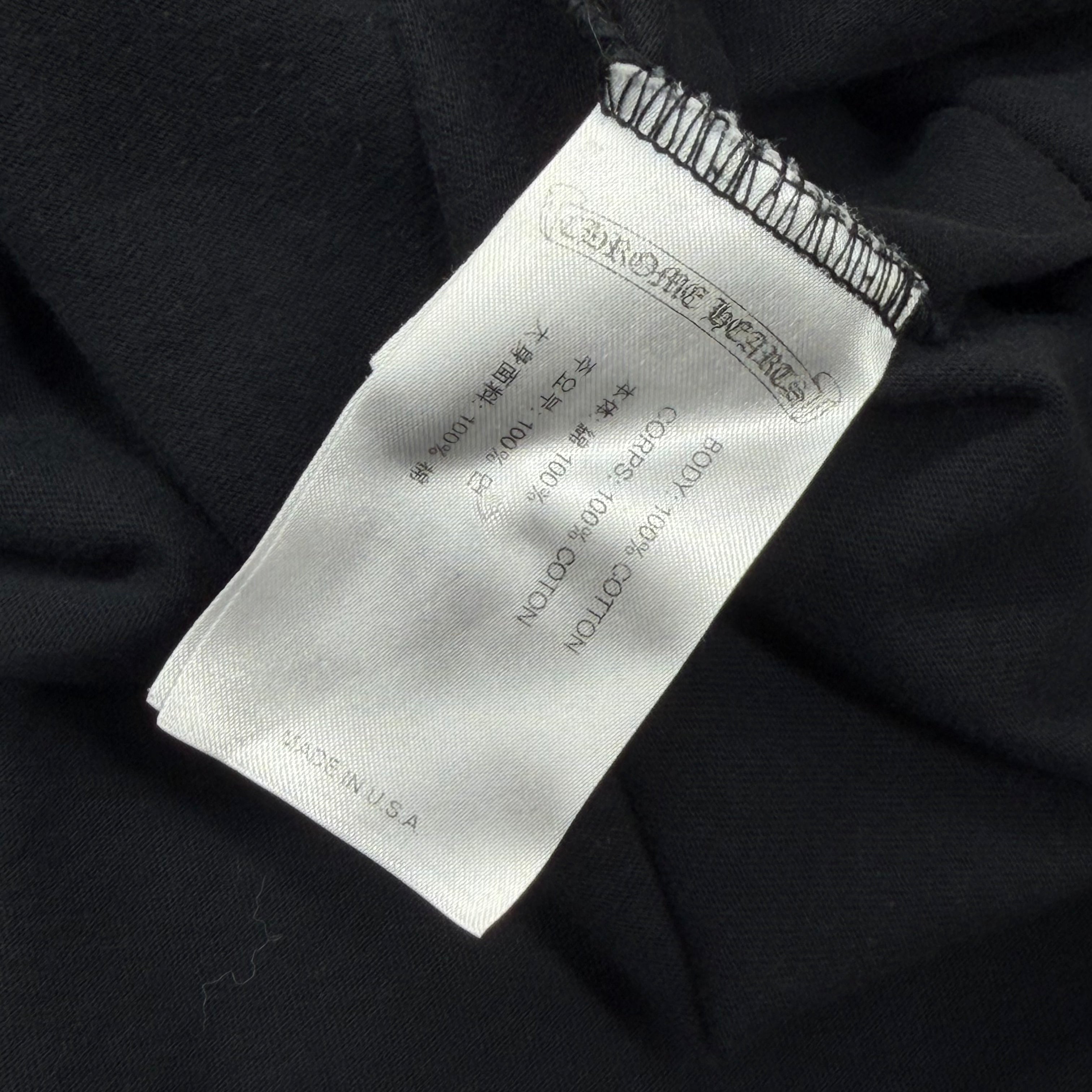 Chrome Hearts Gradient Logo Tee Black XL