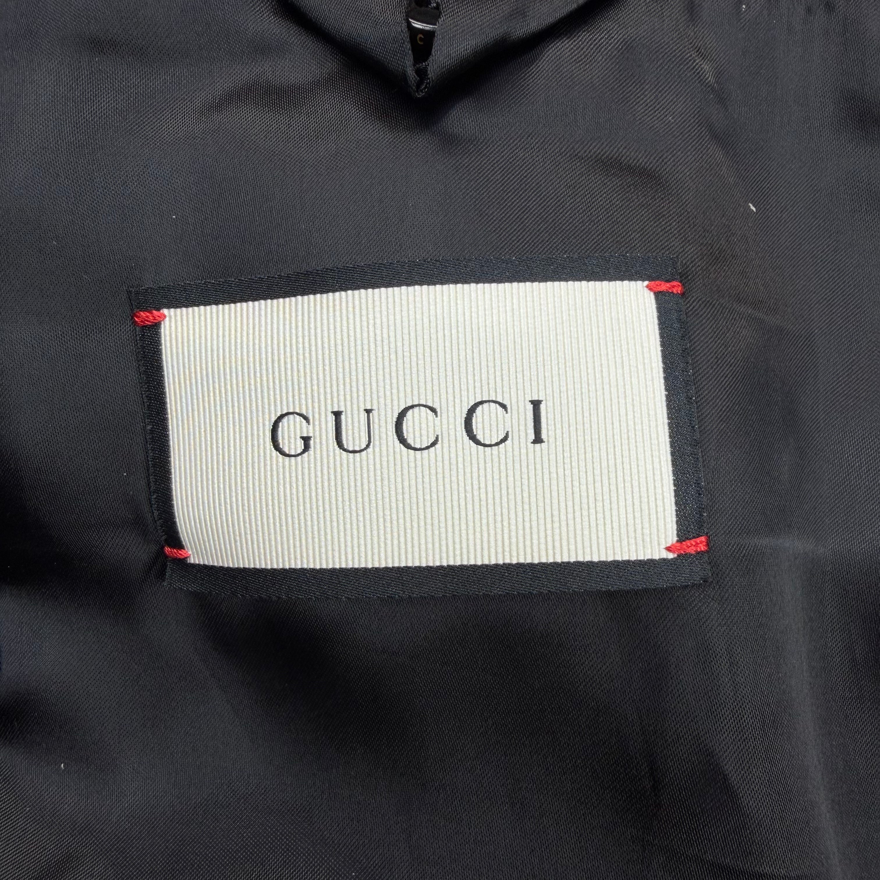 Gucci Sylvie Web Accent Bomber Jacket 46 (M)