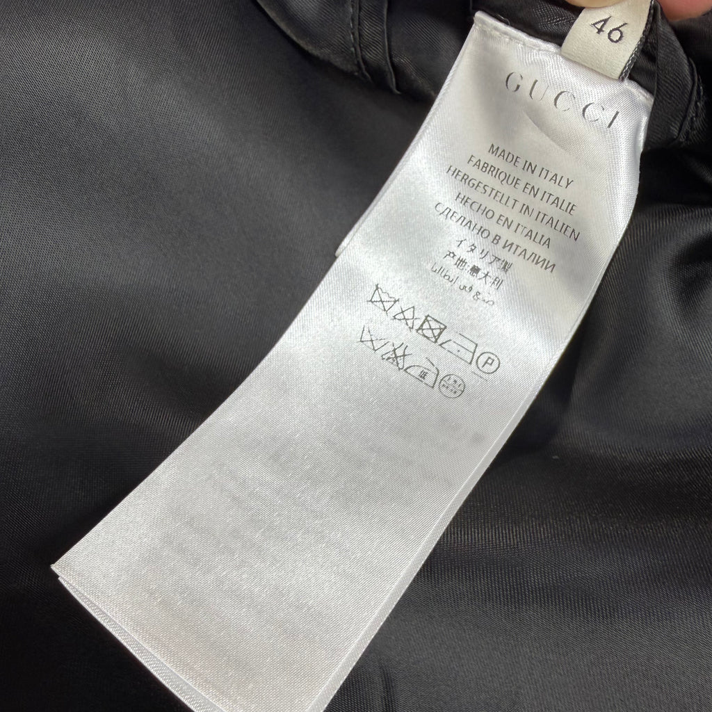 Gucci Sylvie Web Accent Bomber Jacket 46 (M)