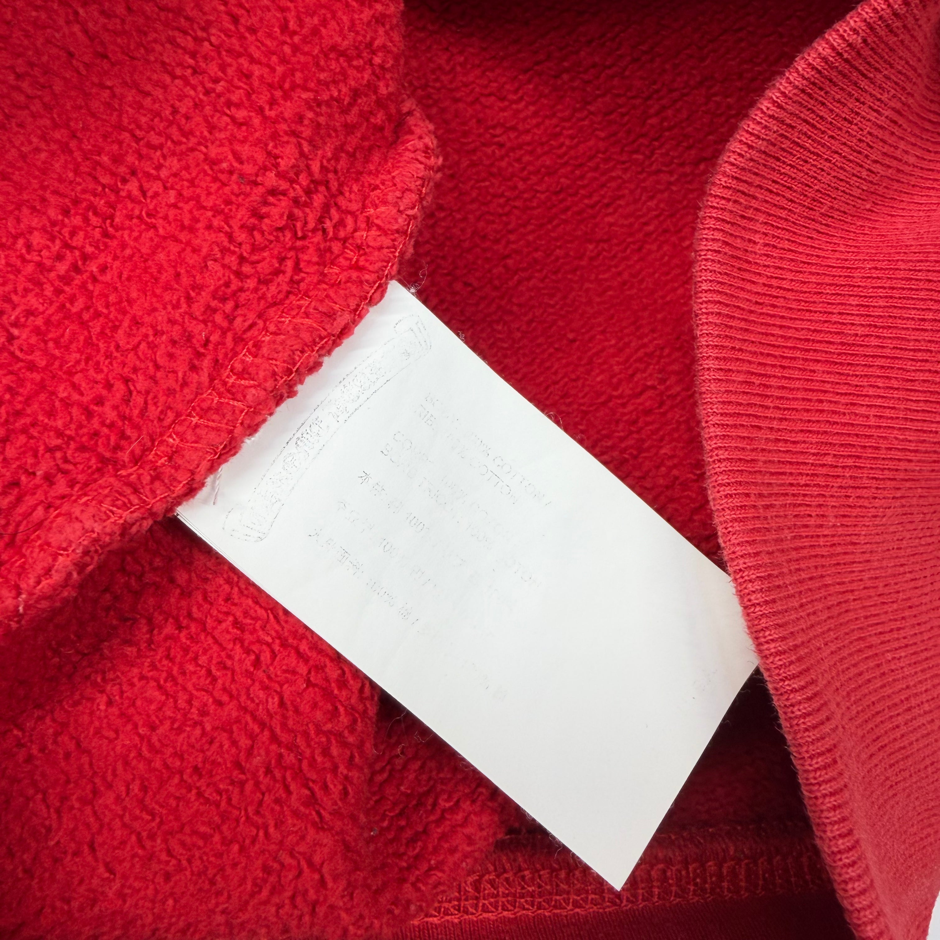 Chrome Hearts King Taco Triple Cross Red Crewneck M