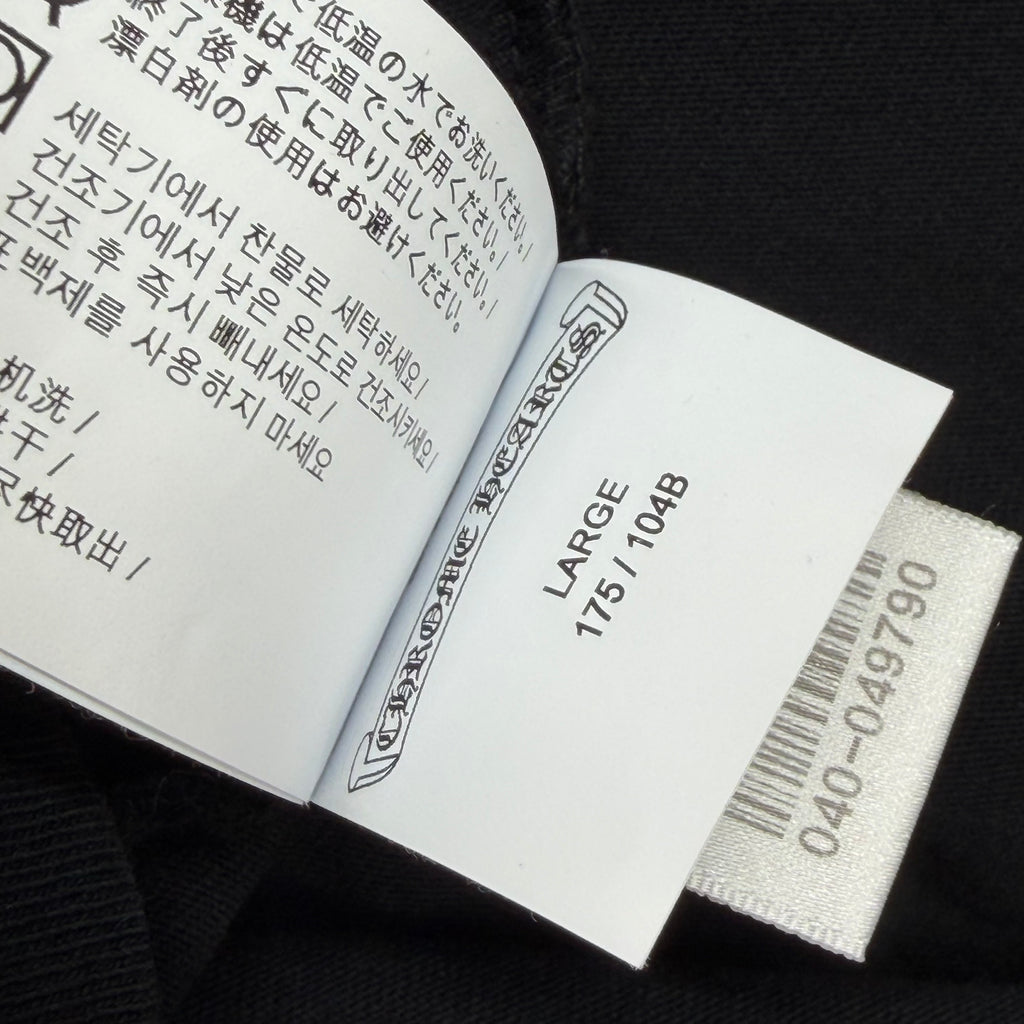 Chrome Hearts GRP Y Not Embroidered Black L/S Tee L