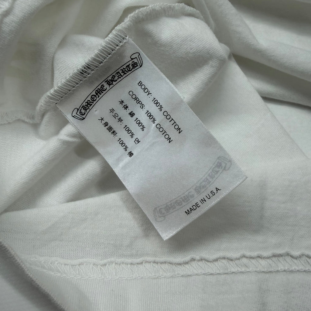 Chrome Hearts Tokyo Scroll Logo Tee White XXL