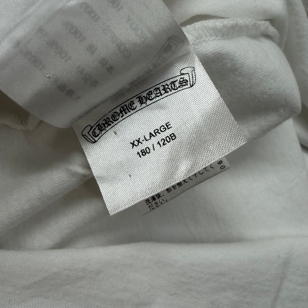 Chrome Hearts Tokyo Scroll Logo Tee White XXL