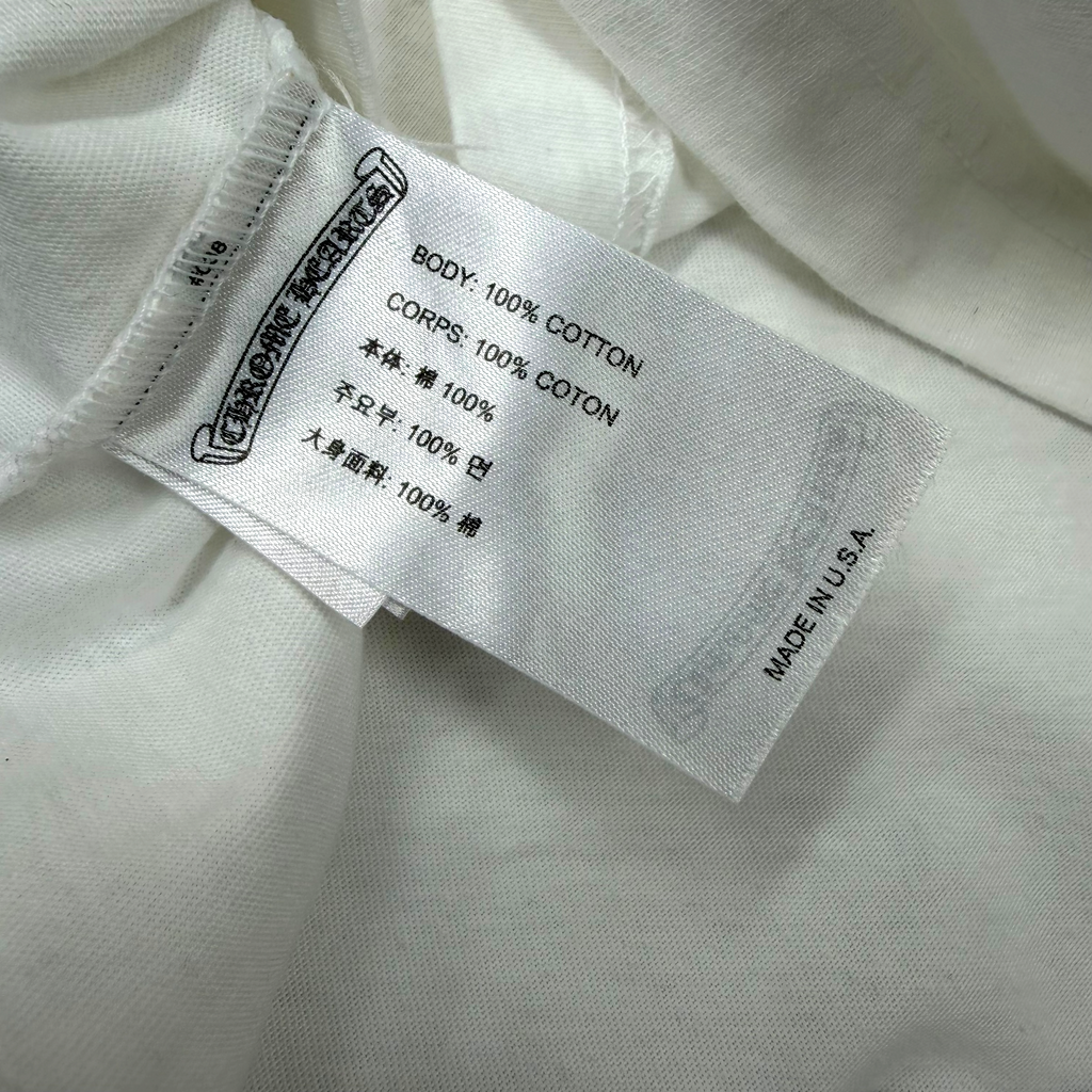 Chrome Hearts Horseshoe Logo Tee White XL