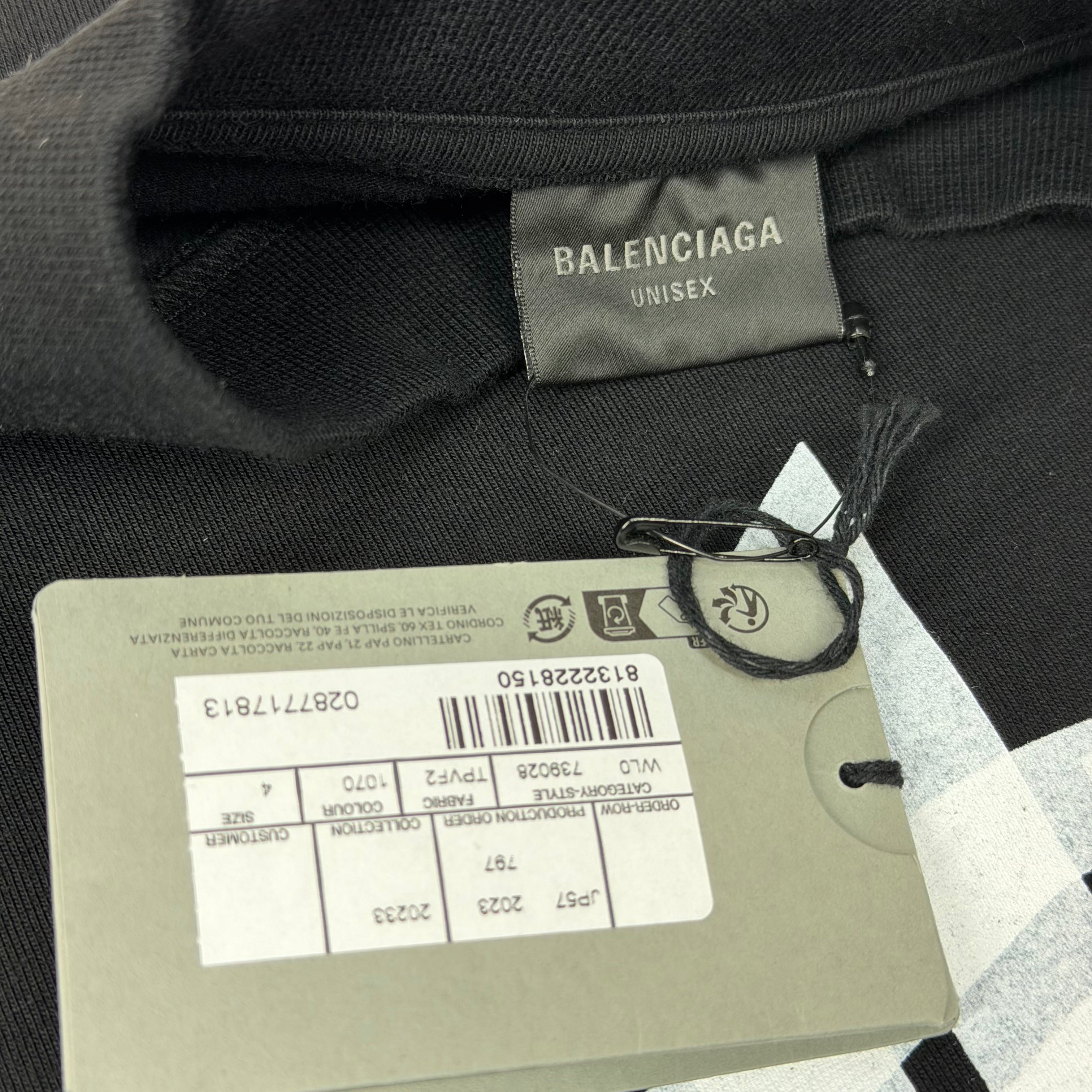 Balenciaga Layered Sports Oversized Tee 4 (XXXL)