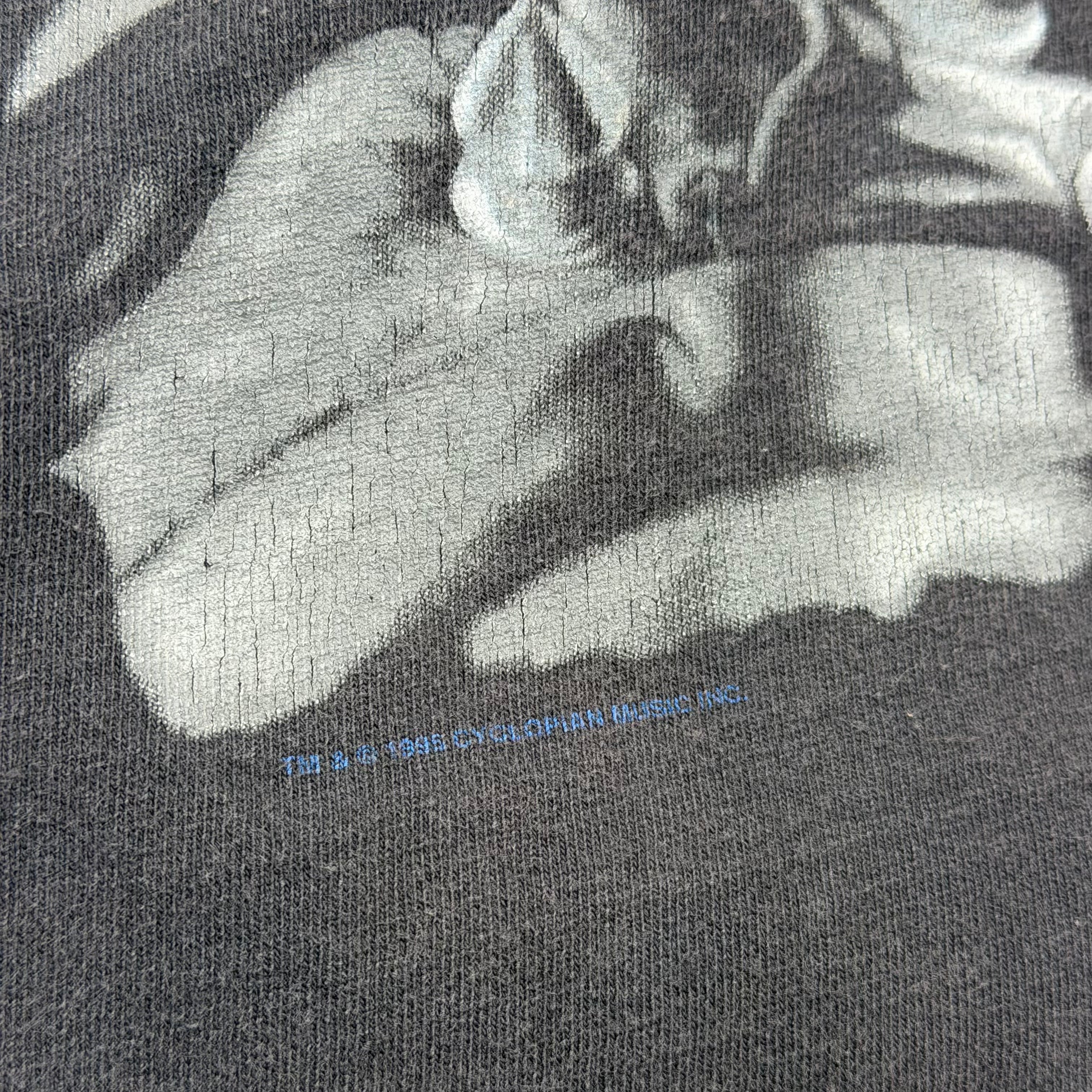 Vintage 1995 Misfits Jerry Big Face Tee XL