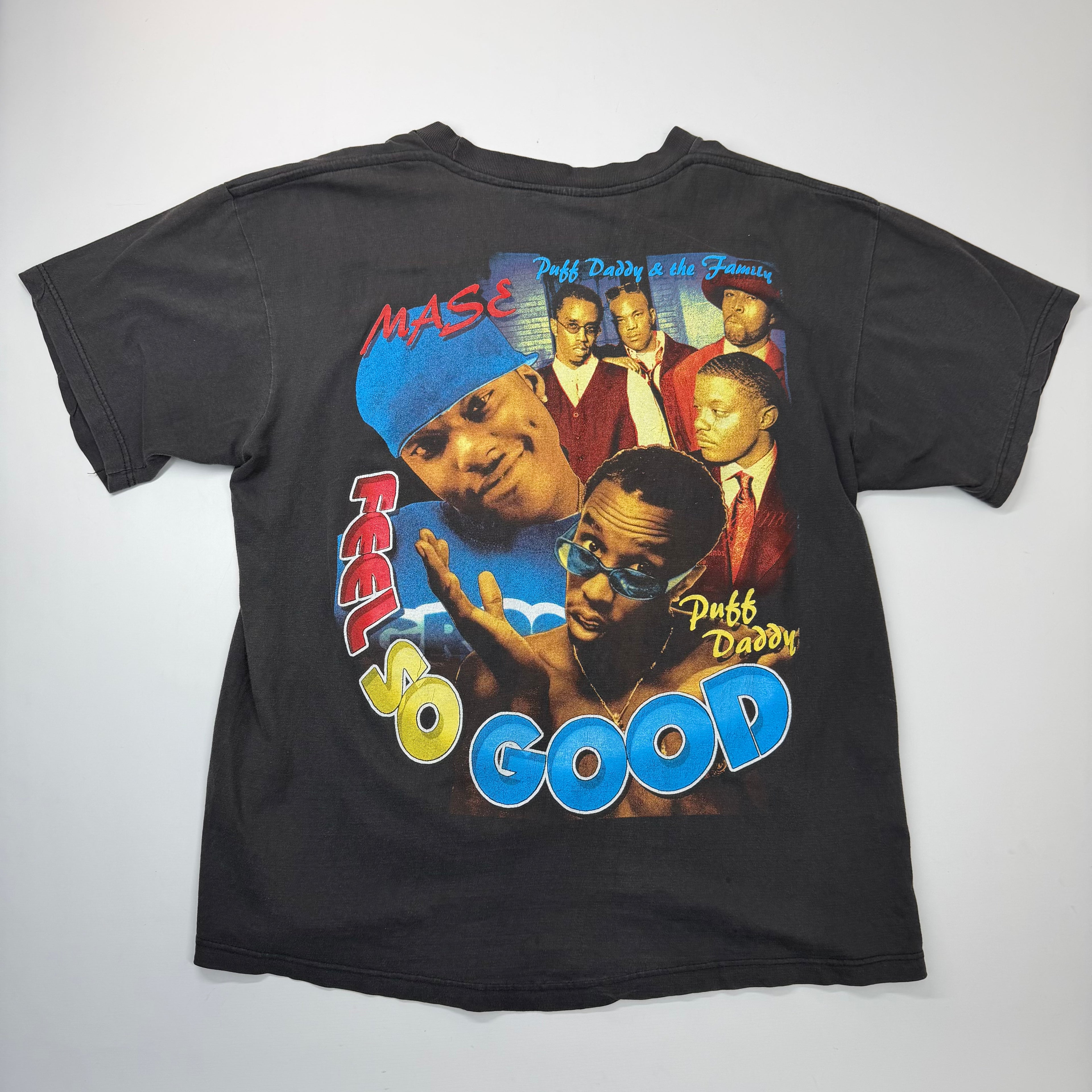 Vintage Mase Harlem World P-Diddy Rap Tee XL