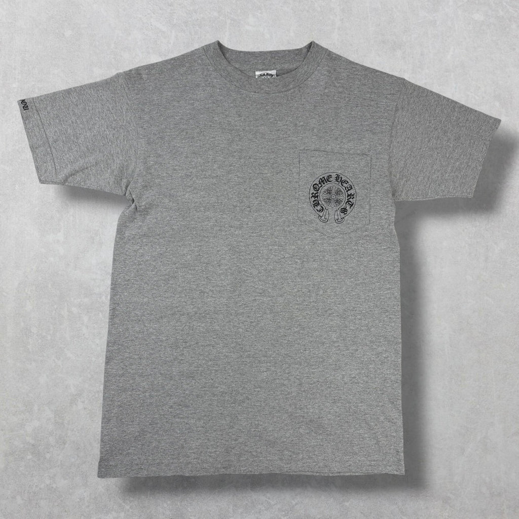 Vintage Chrome Hearts Cross Tee Grey S