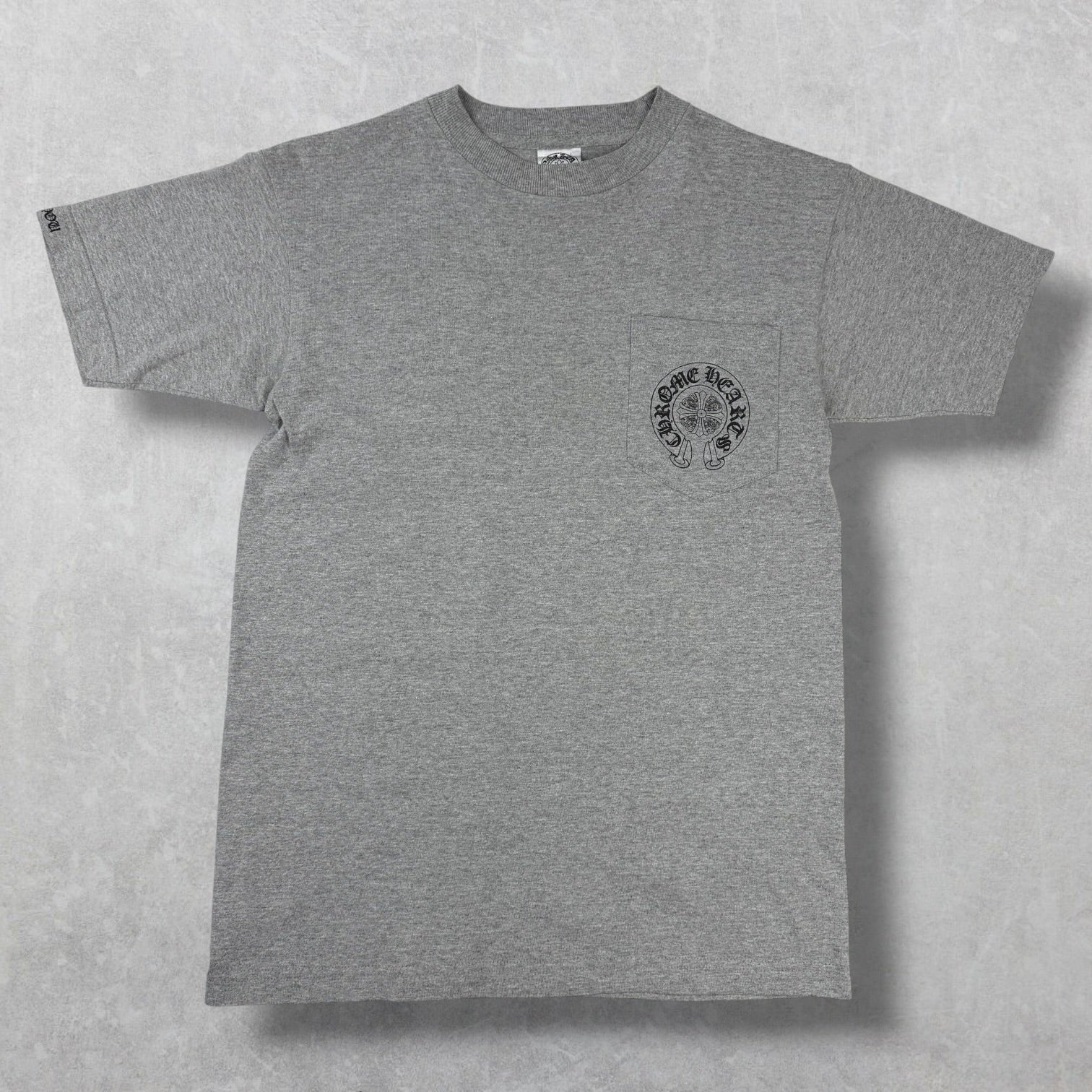 Vintage Chrome Hearts Cross Tee Grey S