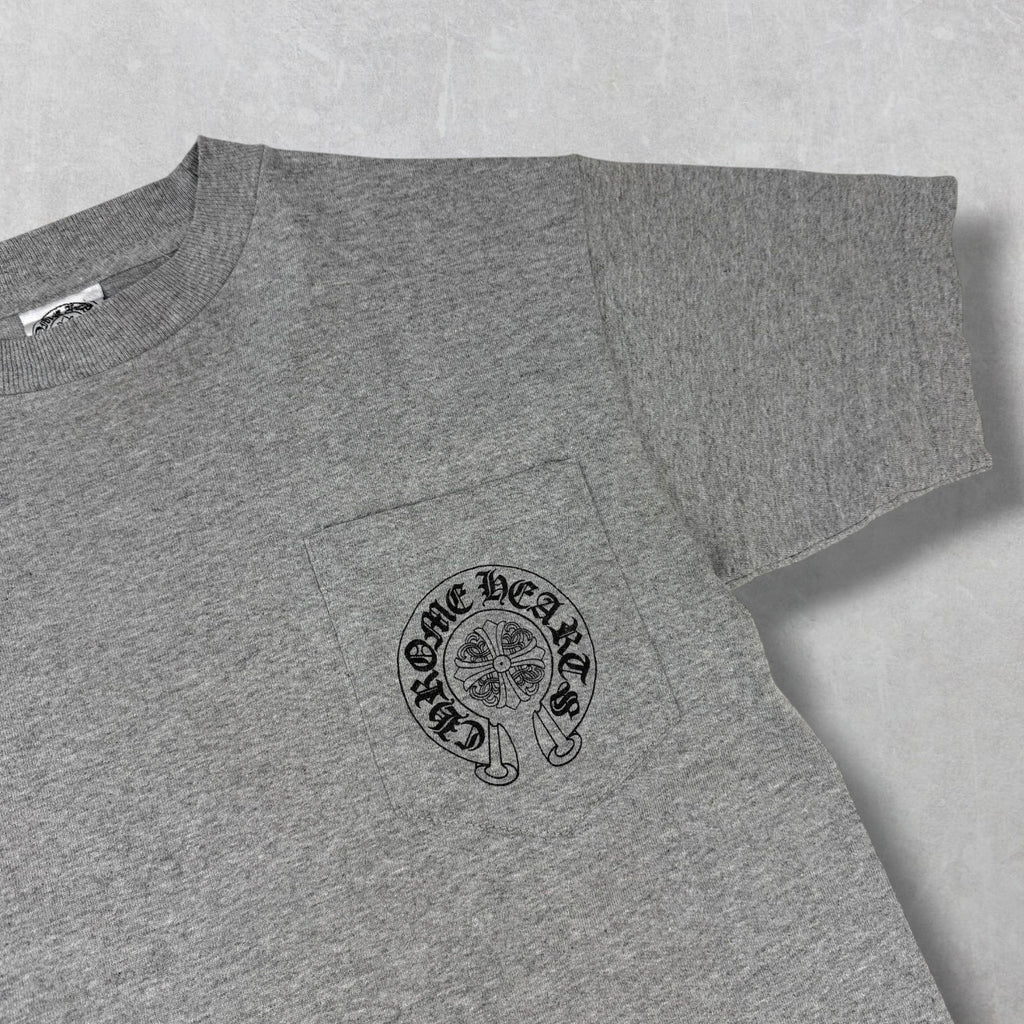 Vintage Chrome Hearts Cross Tee Grey S