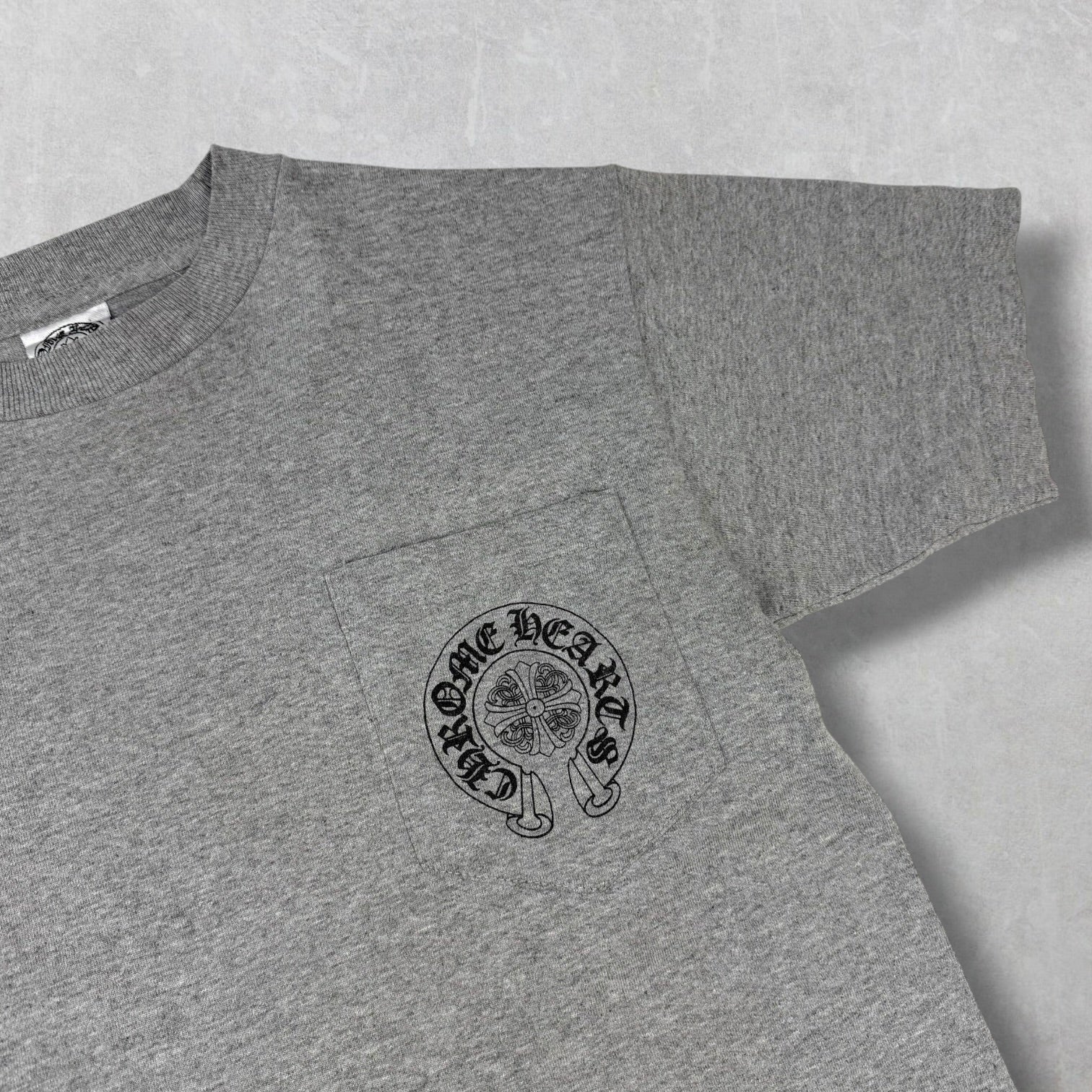Vintage Chrome Hearts Cross Tee Grey S
