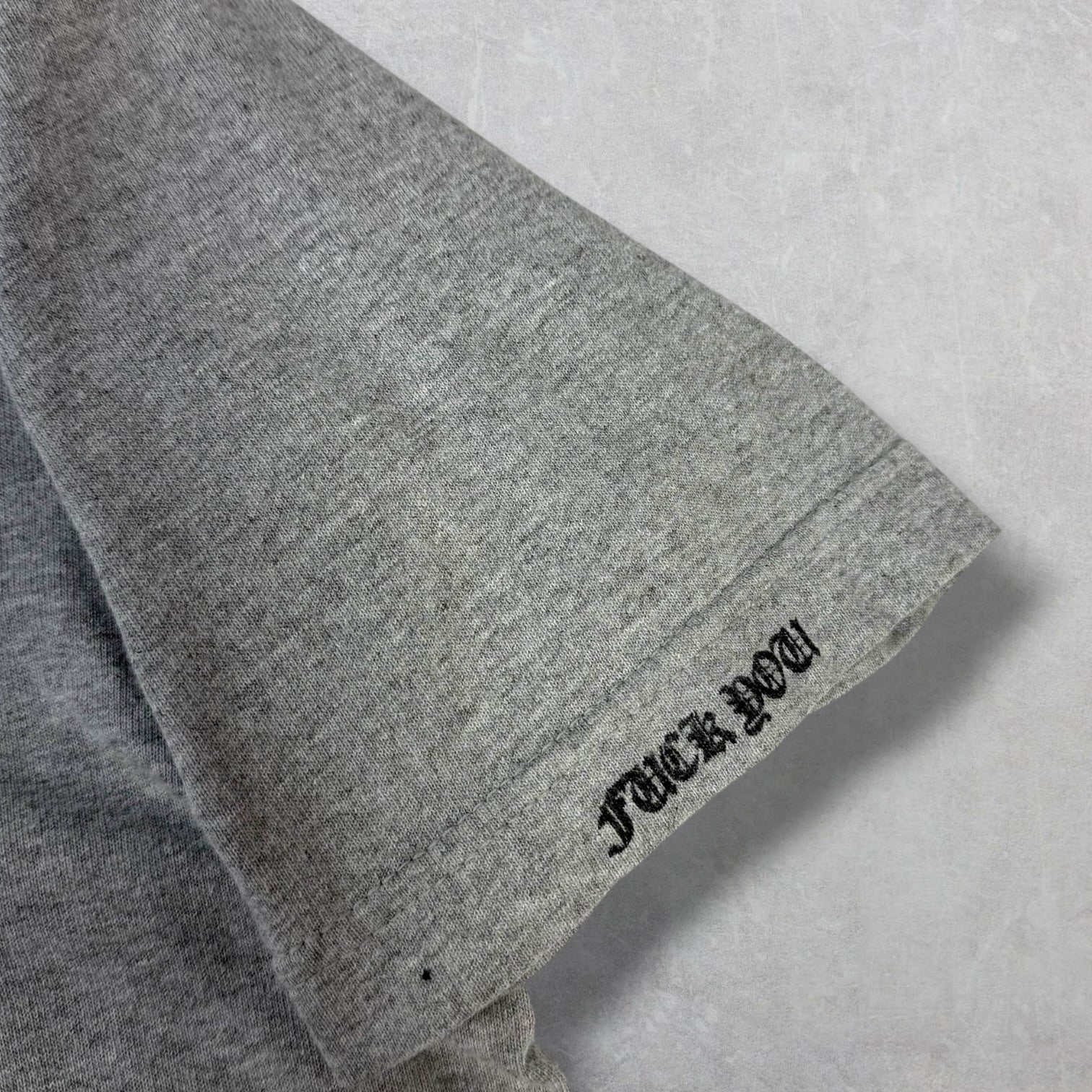 Vintage Chrome Hearts Cross Tee Grey S